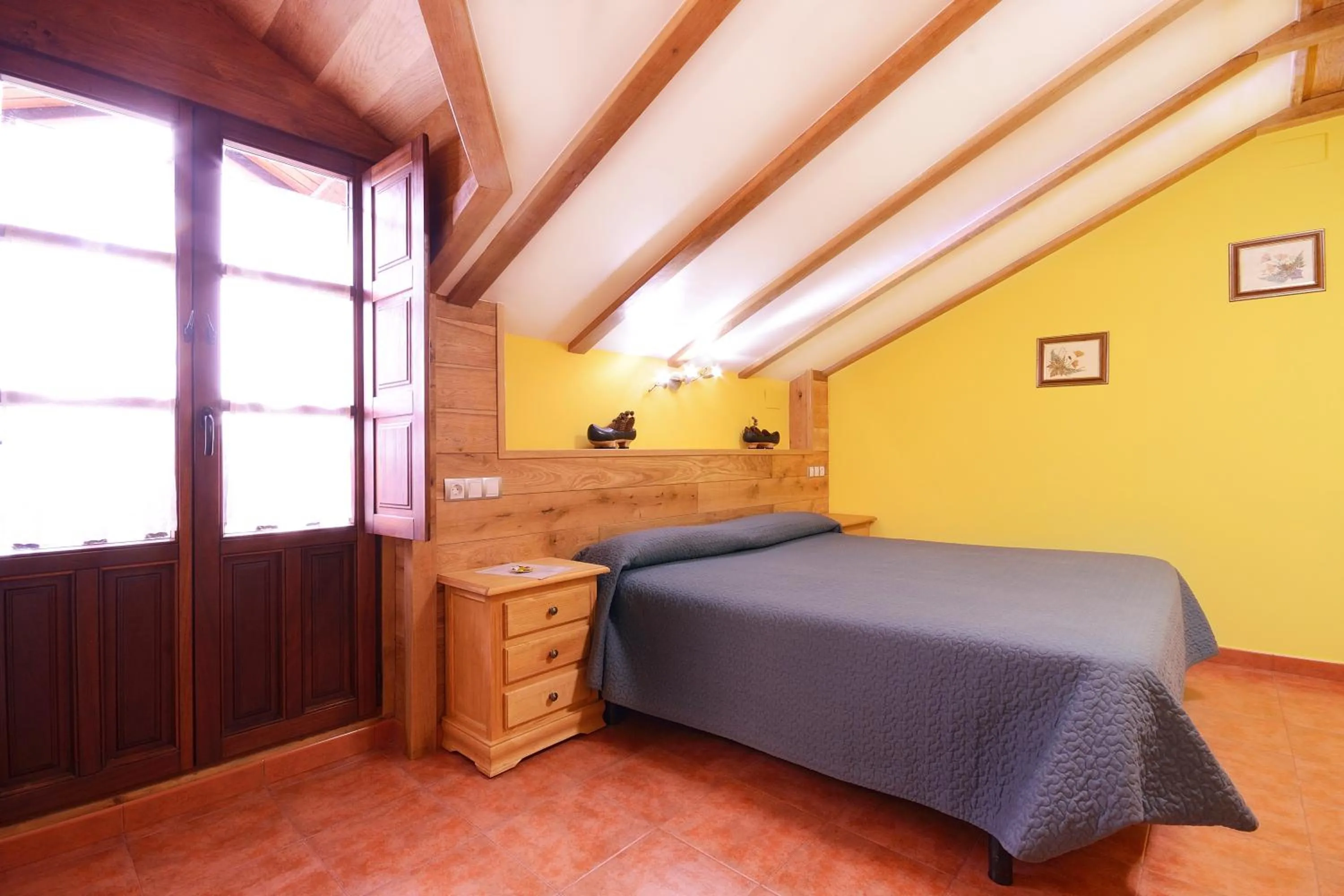 Property building, Bed in Posada Casa Rosalia