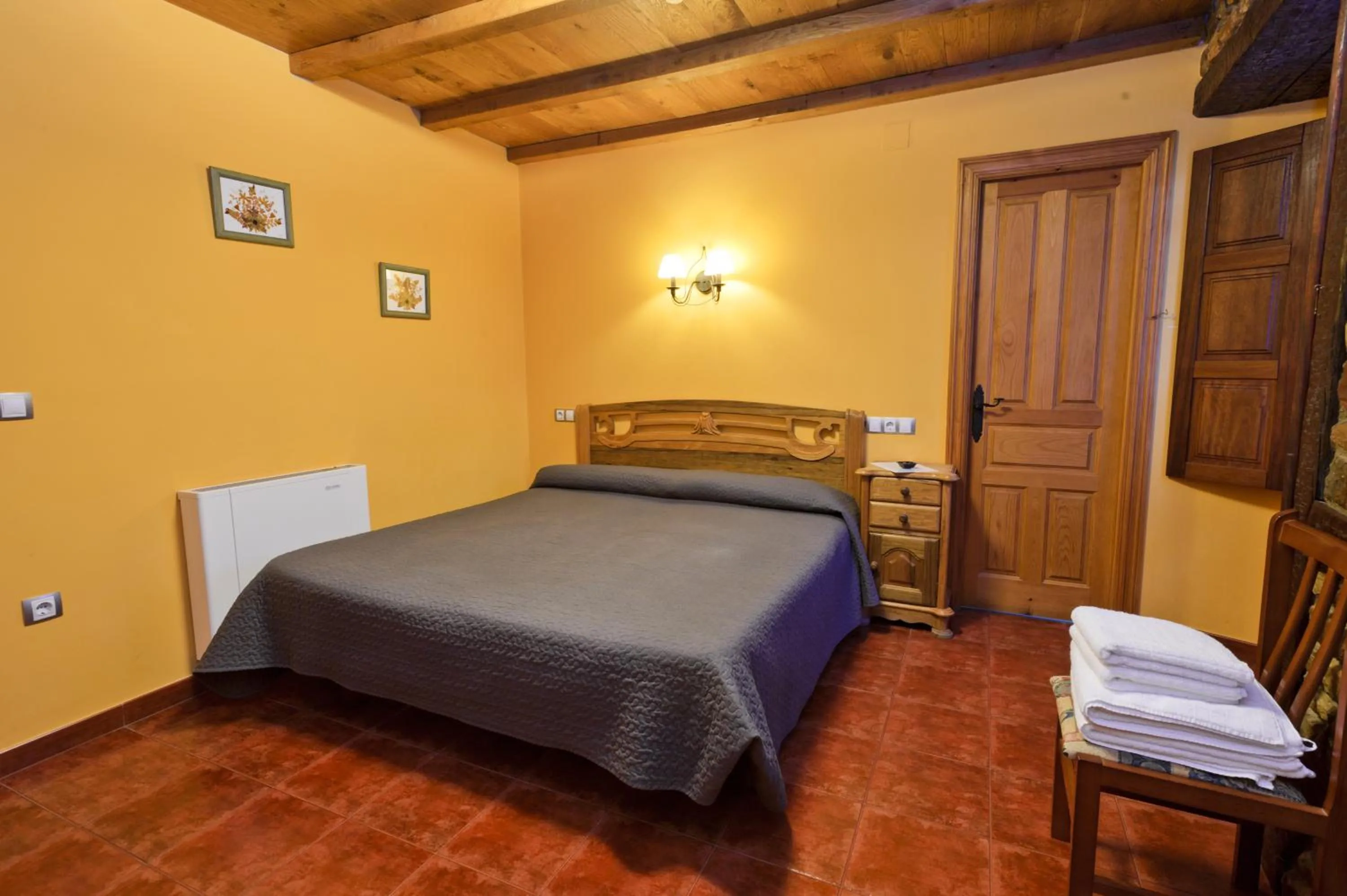Bed in Posada Casa Rosalia