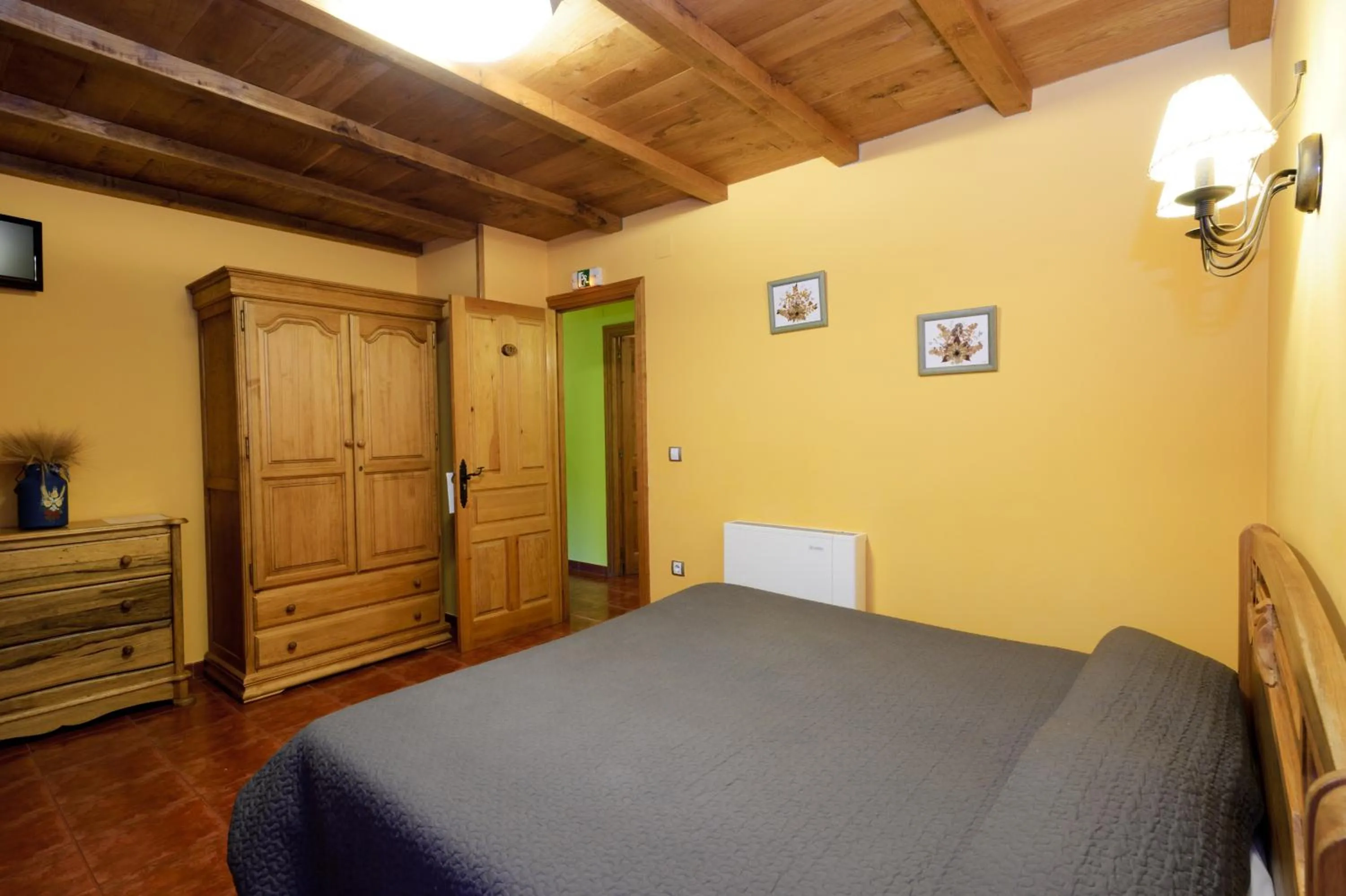 Bed in Posada Casa Rosalia