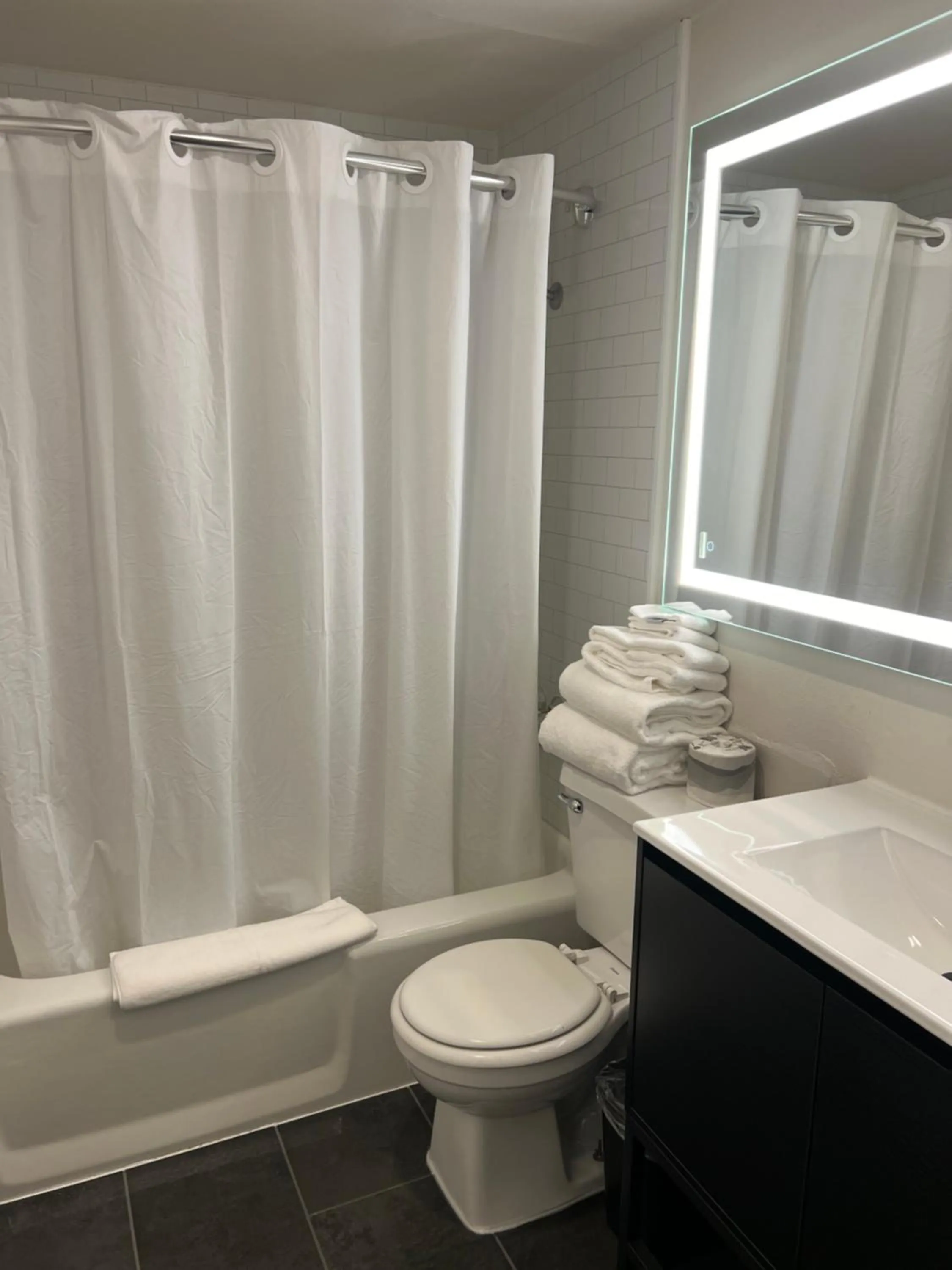 Bathroom in The Dylan, a Baymont by Wyndham