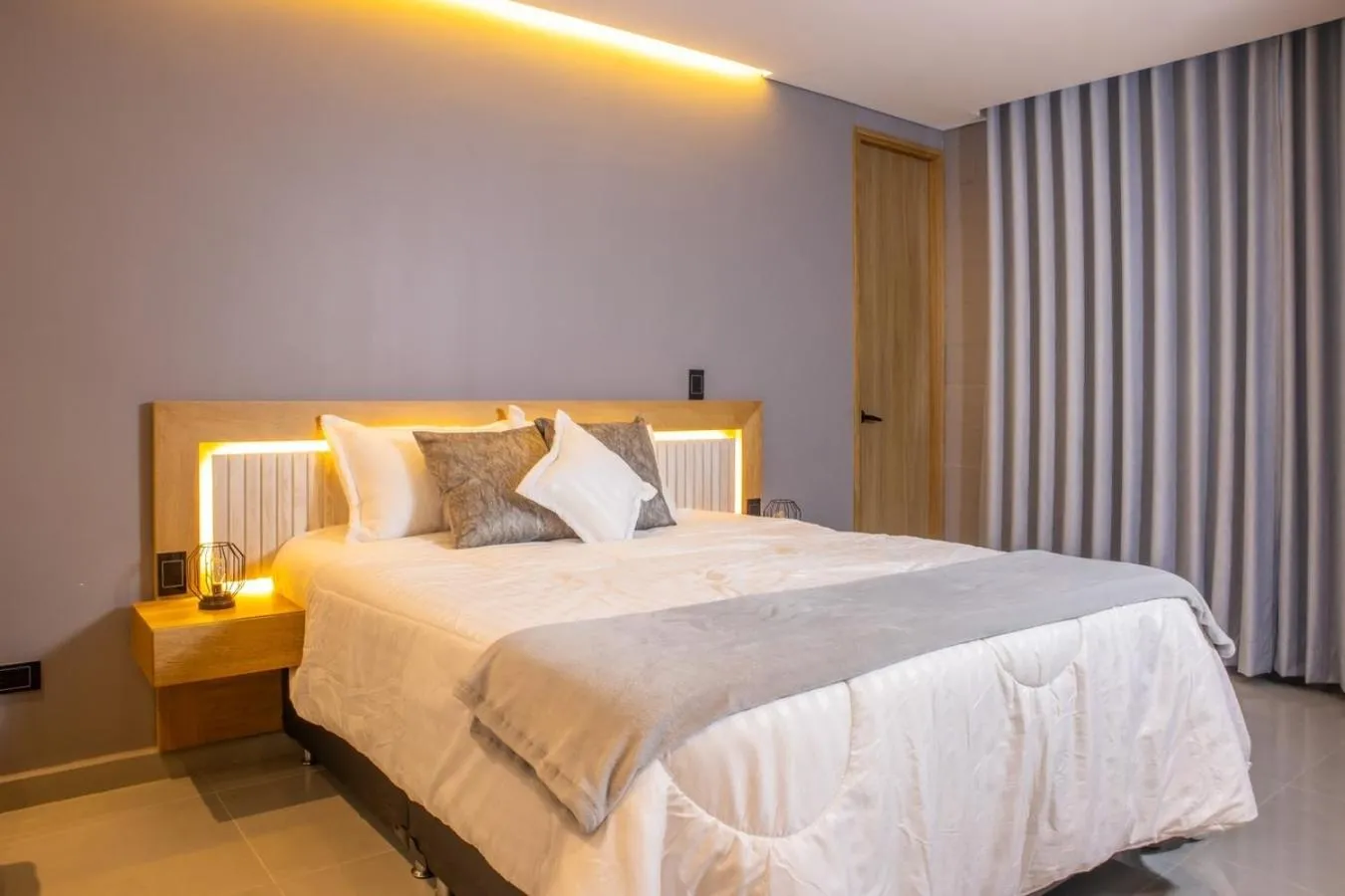 Floor plan, Bed in Stadio Serenity Rosa Negra Aparta-Suite