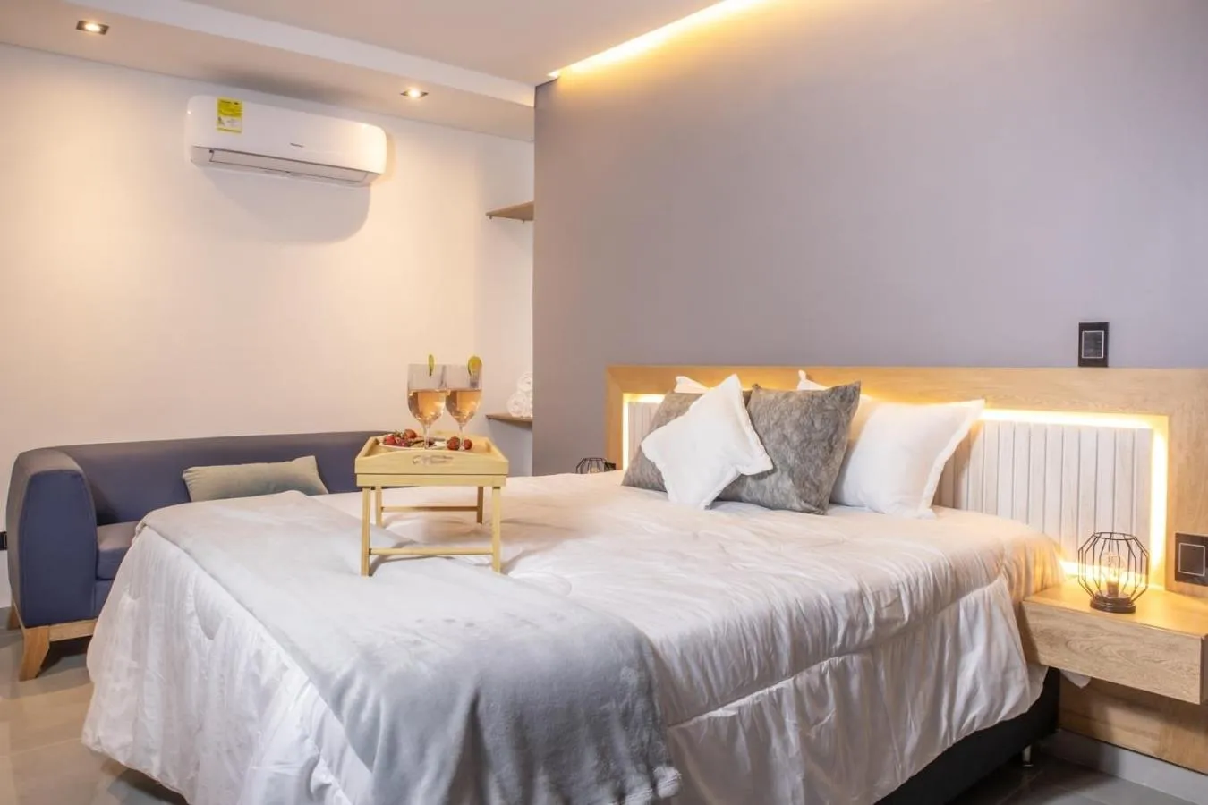 Floor plan, Bed in Stadio Serenity Rosa Negra Aparta-Suite