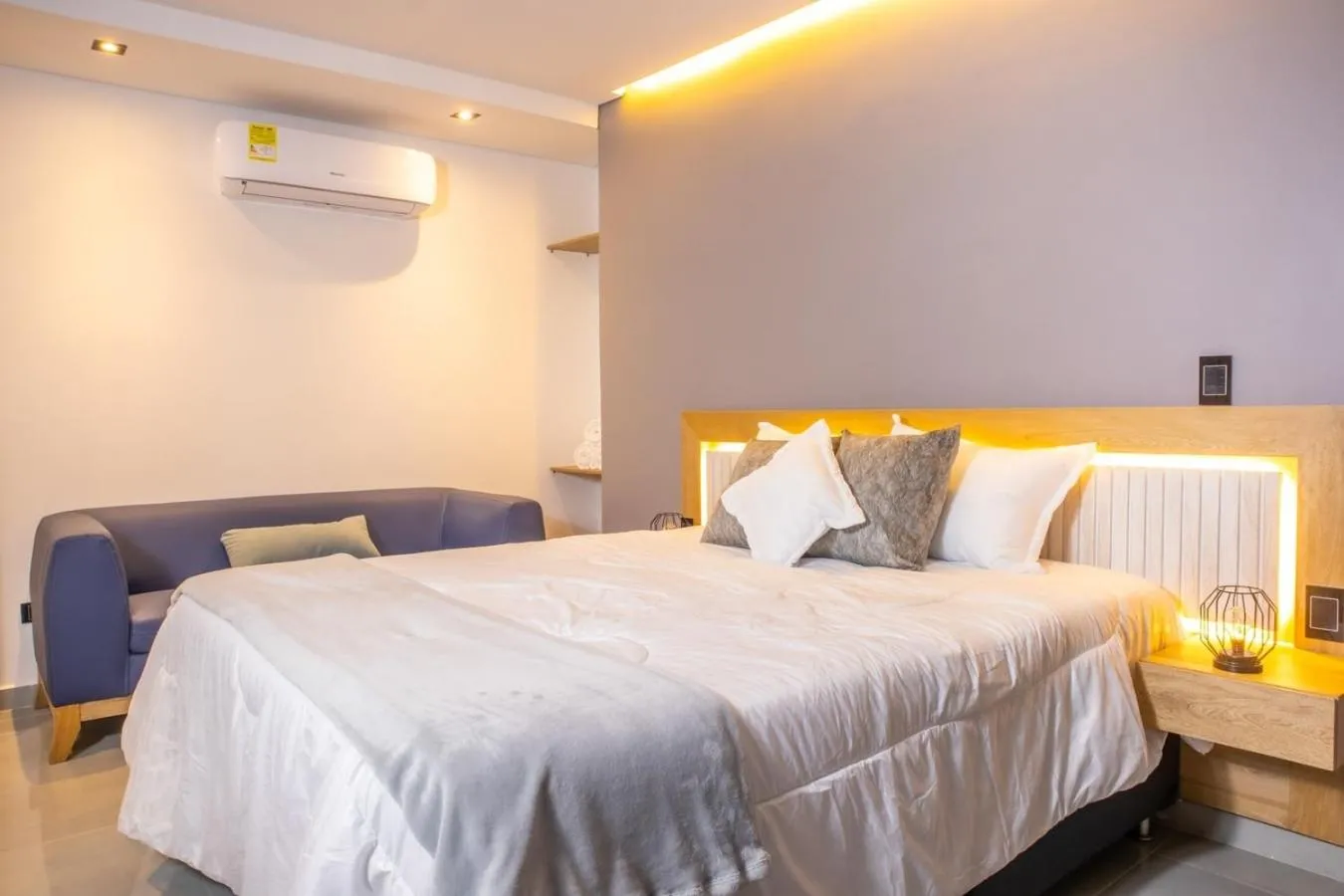 Floor plan, Bed in Stadio Serenity Rosa Negra Aparta-Suite