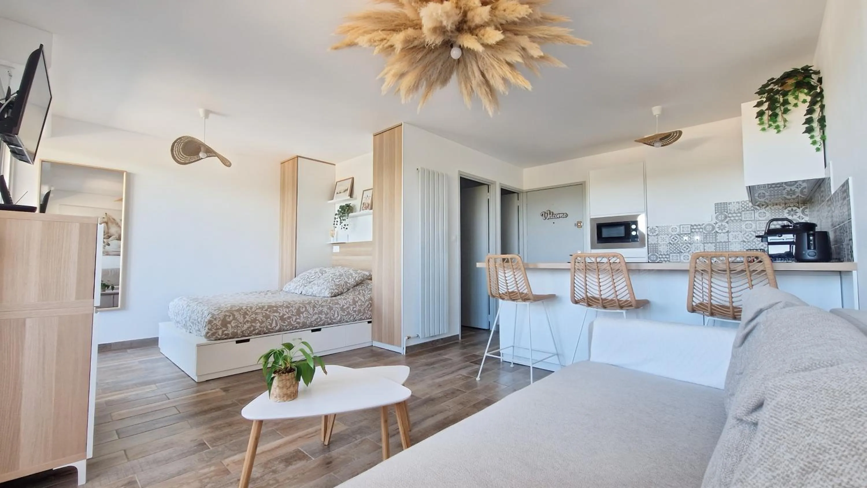 Living room in Sable & Pampas - Meublé de Tourisme 5 étoiles