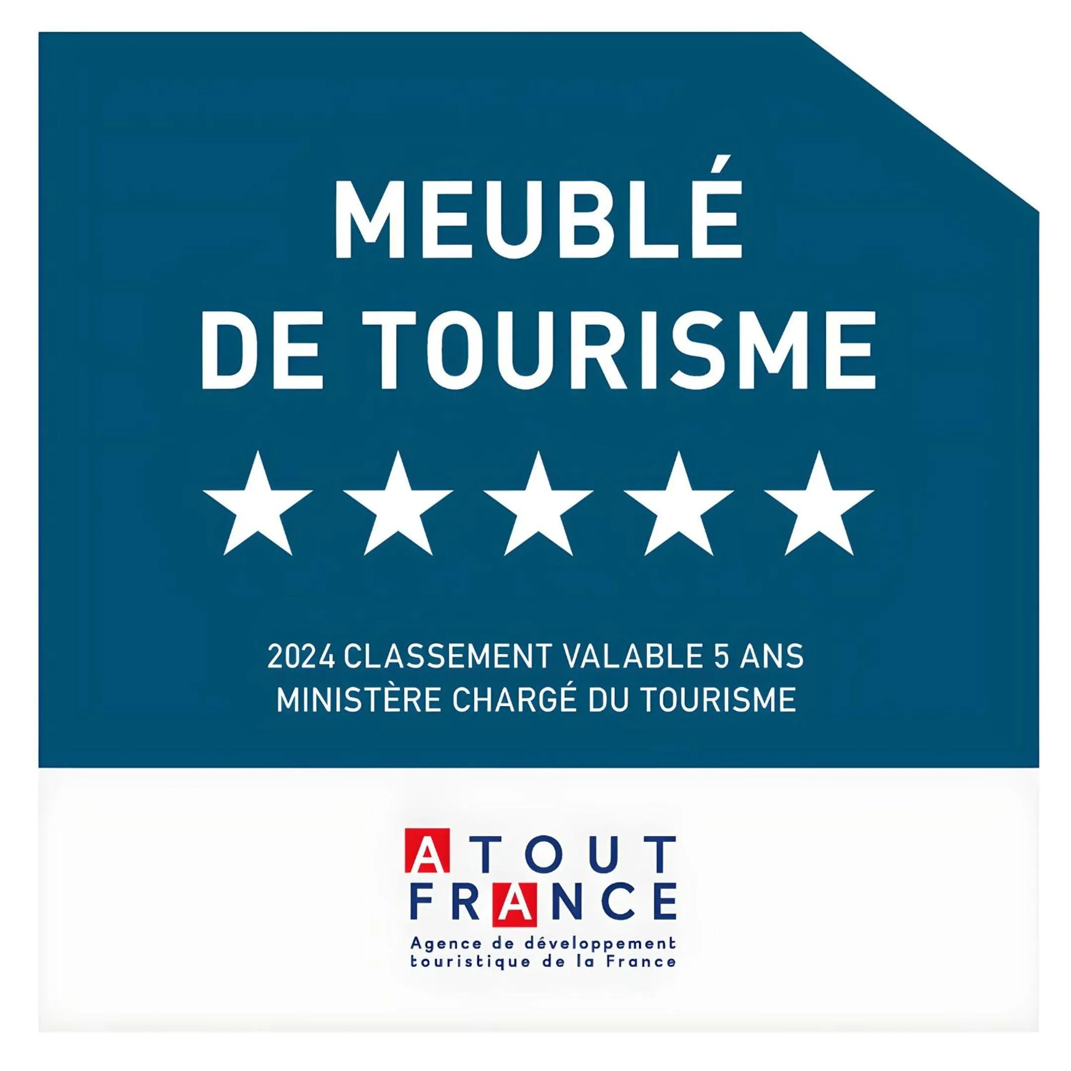 Text overlay in Sable & Pampas - Meublé de Tourisme 5 étoiles