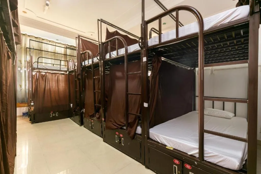 Photo of the whole room, Bed in Sakura Hostel Saigon