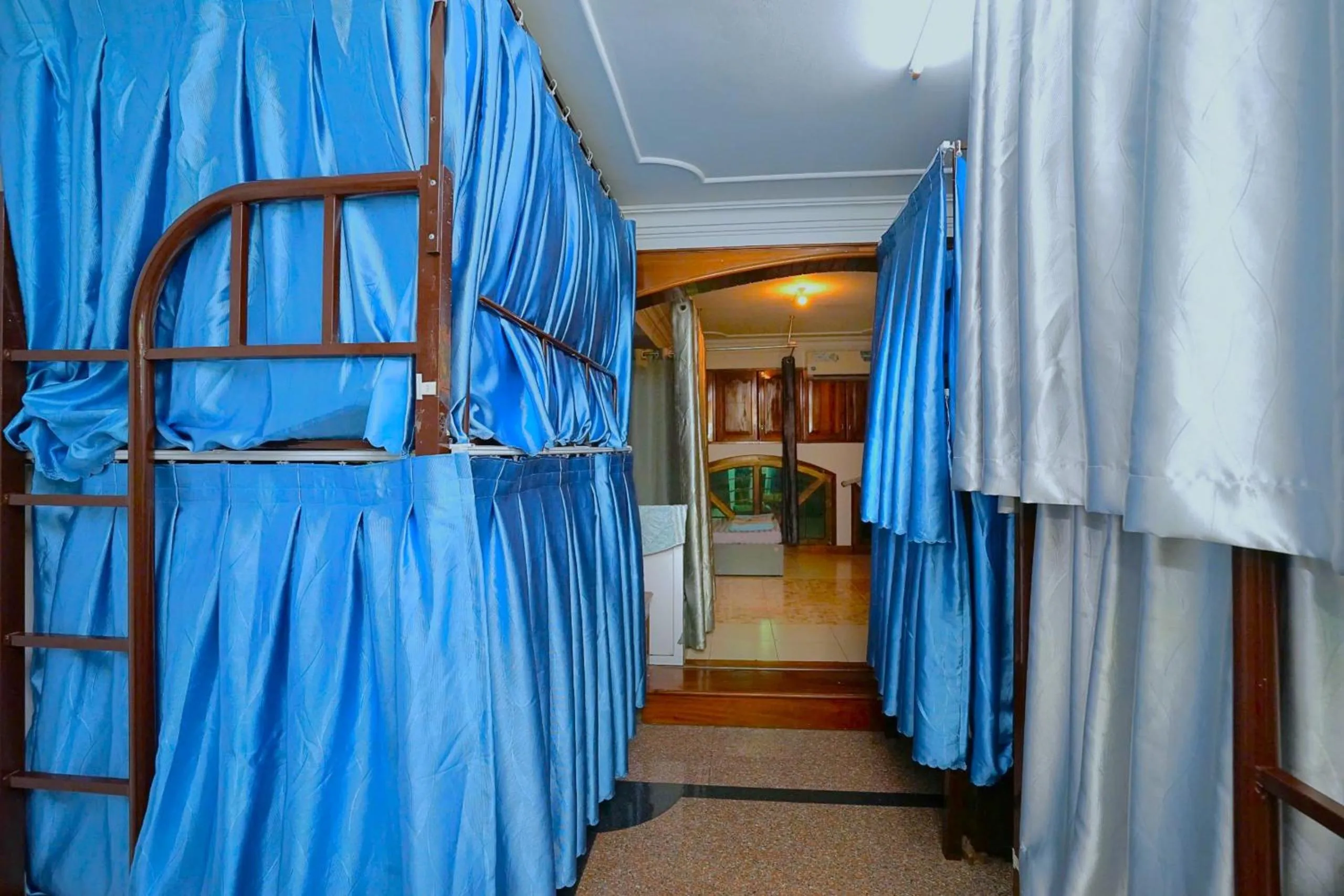 Photo of the whole room, Bed in Sakura Hostel Saigon
