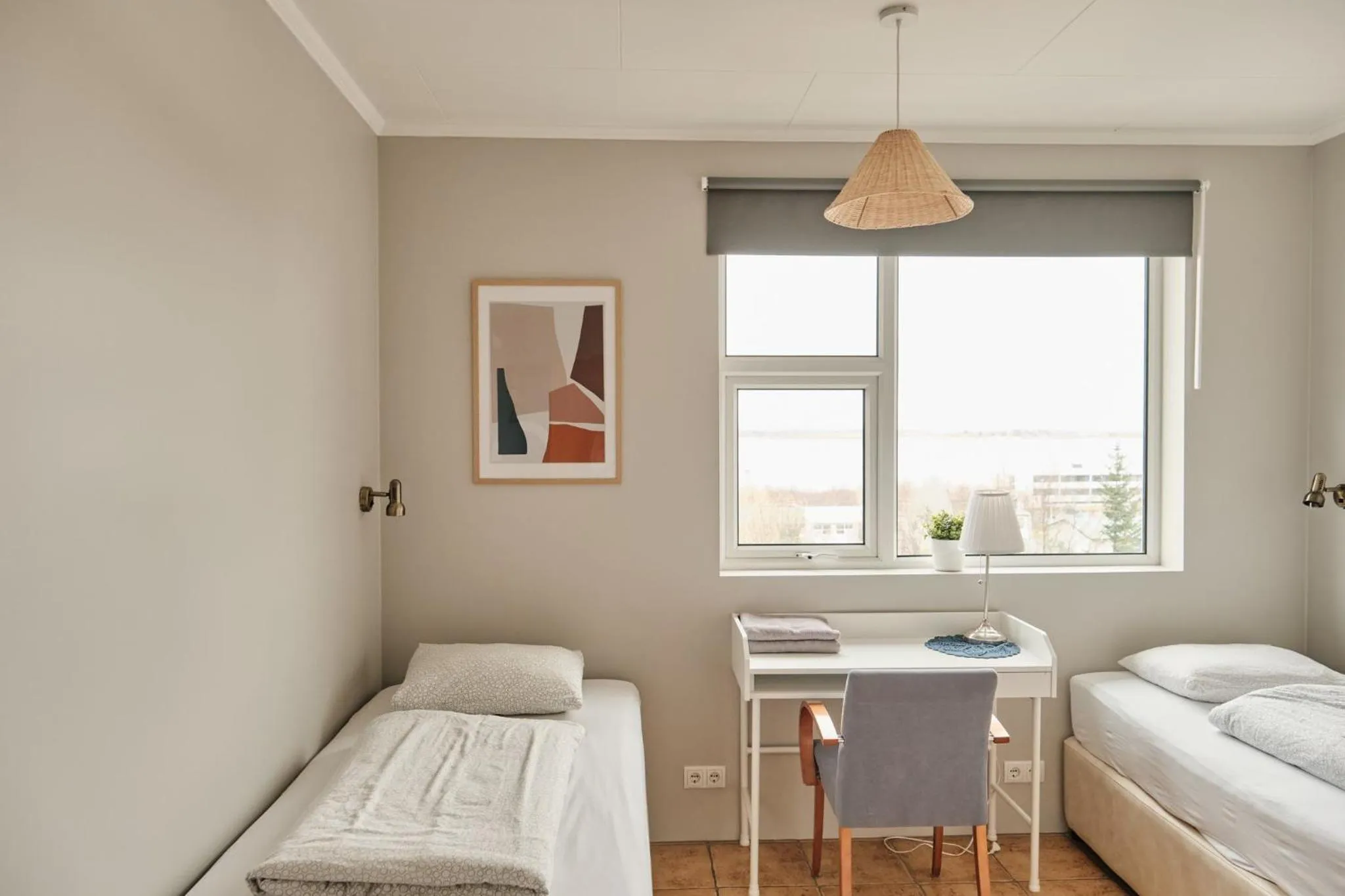 Photo of the whole room, Bed in Hótel Laugarvatn