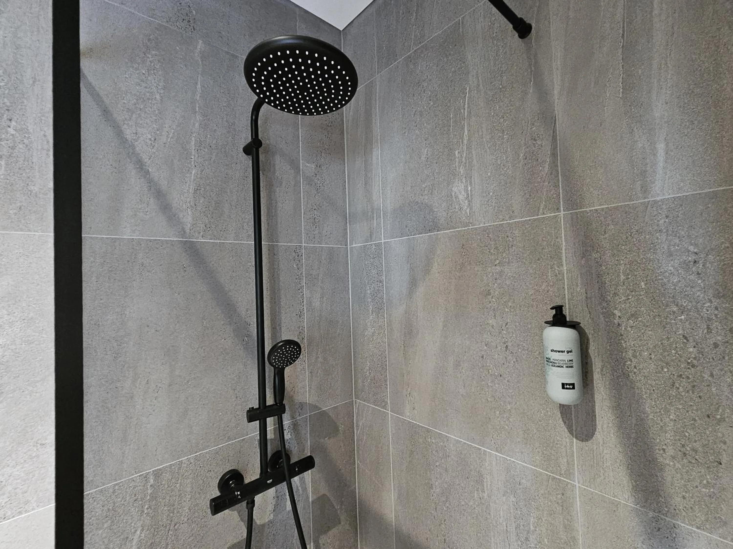 Shower in Hótel Laugarvatn