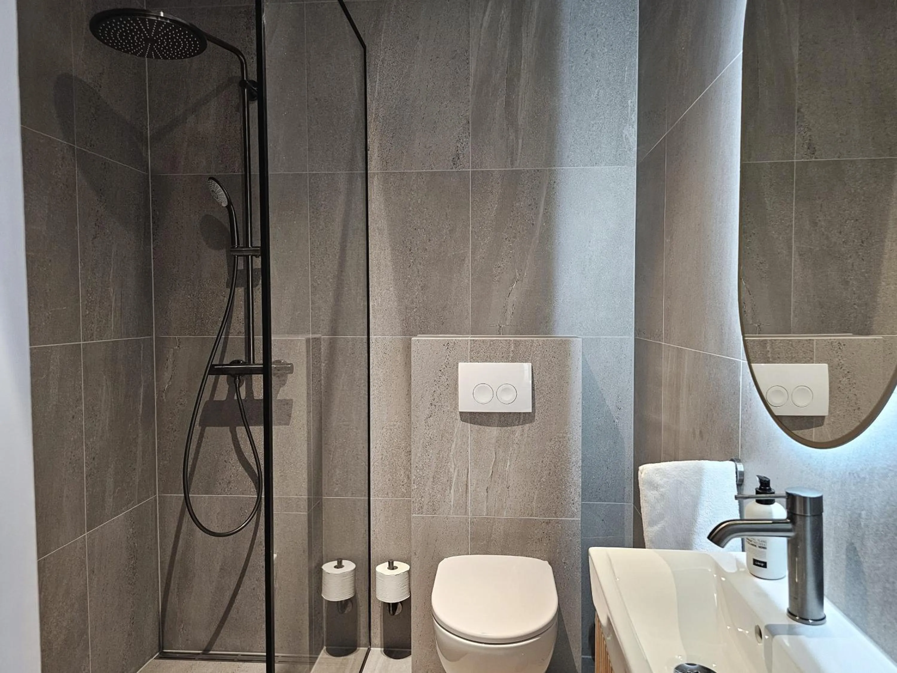 Shower in Hótel Laugarvatn