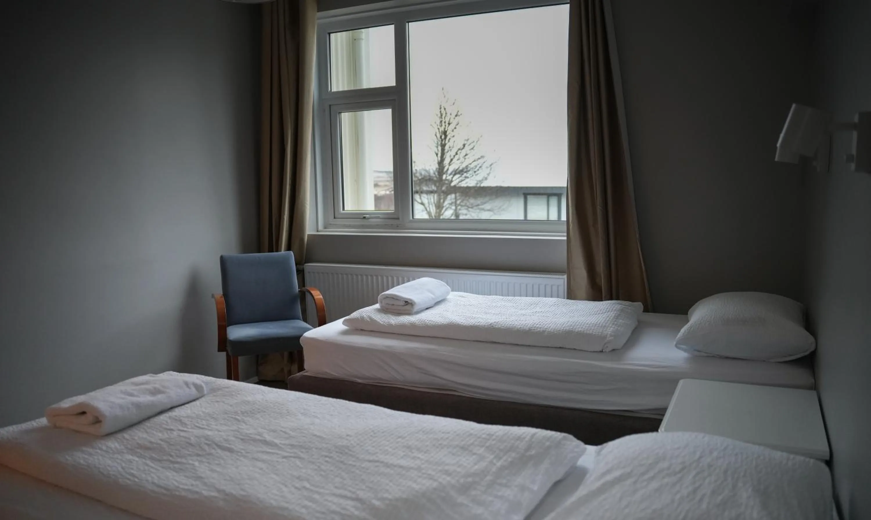 Bedroom, Bed in Hótel Laugarvatn