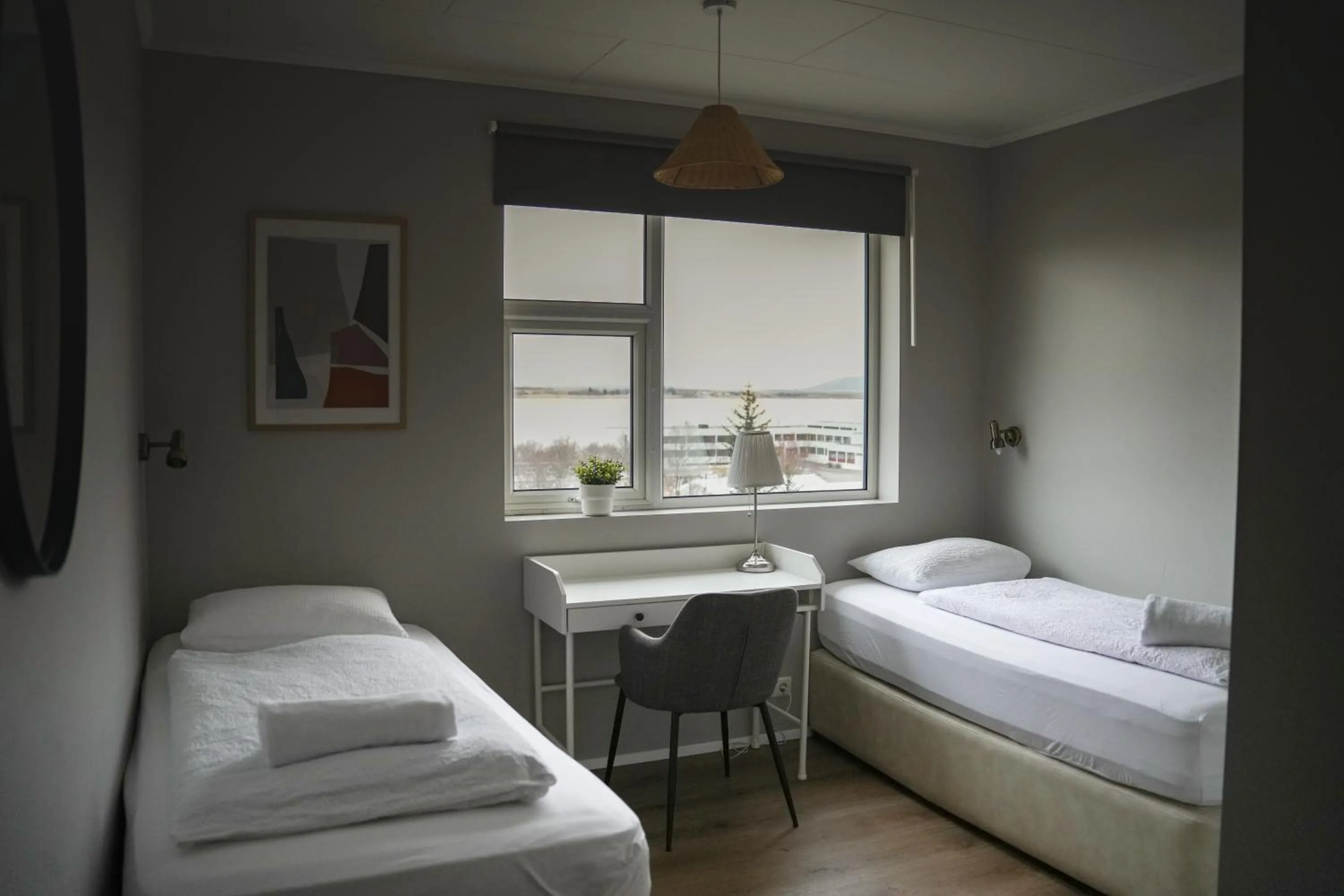 Bed in Hótel Laugarvatn