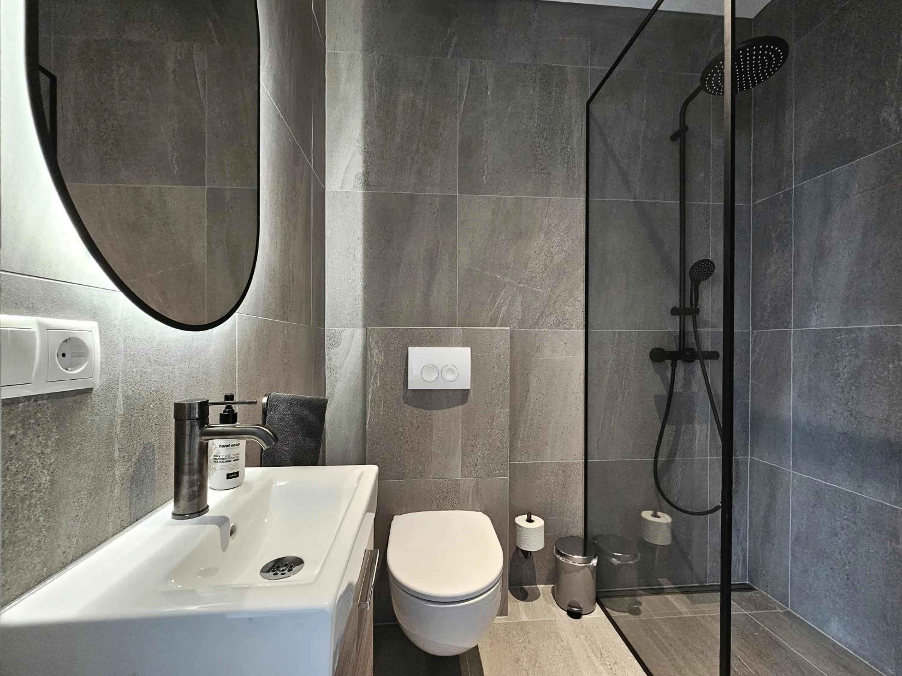 Shower in Hótel Laugarvatn