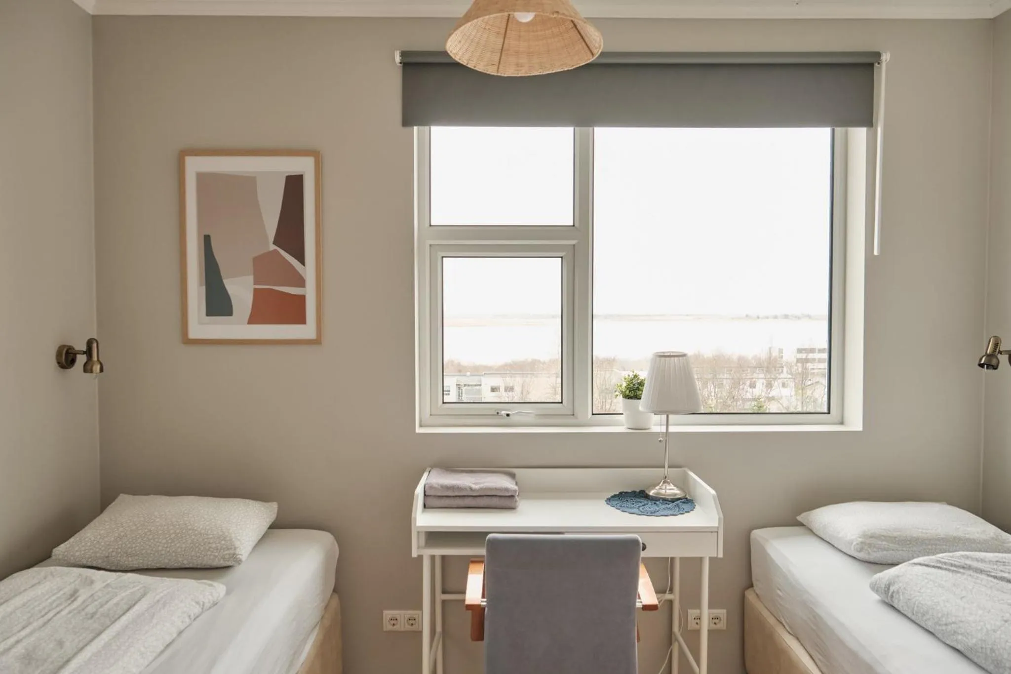 Photo of the whole room, Bed in Hótel Laugarvatn