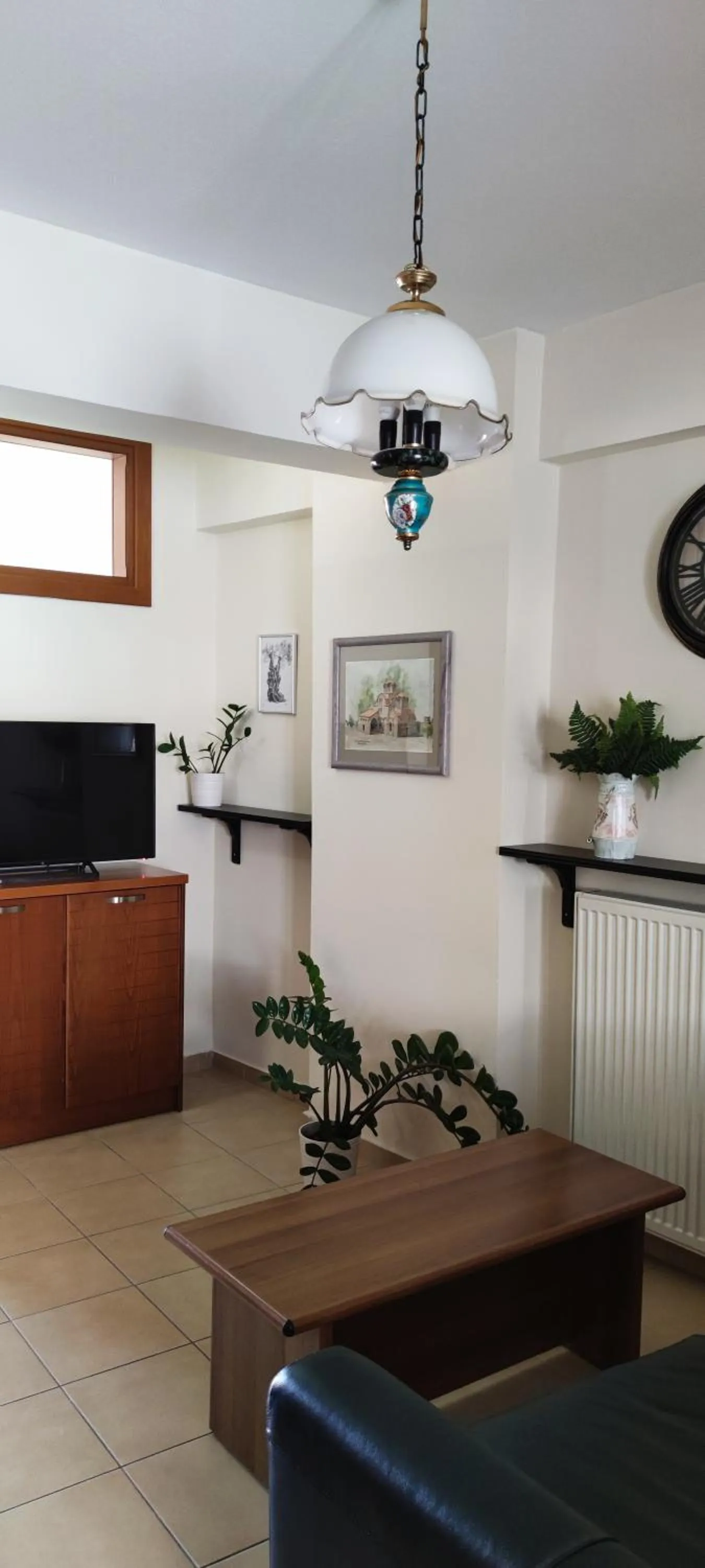Living room in Kripis Studio Thessaloniki