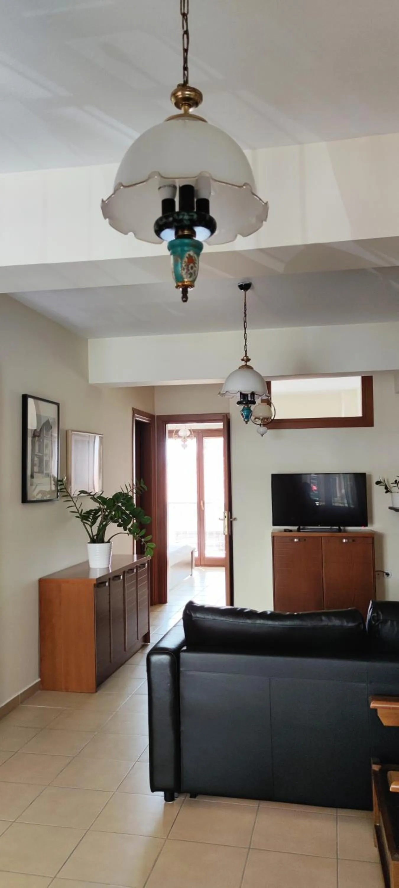 Living room in Kripis Studio Thessaloniki