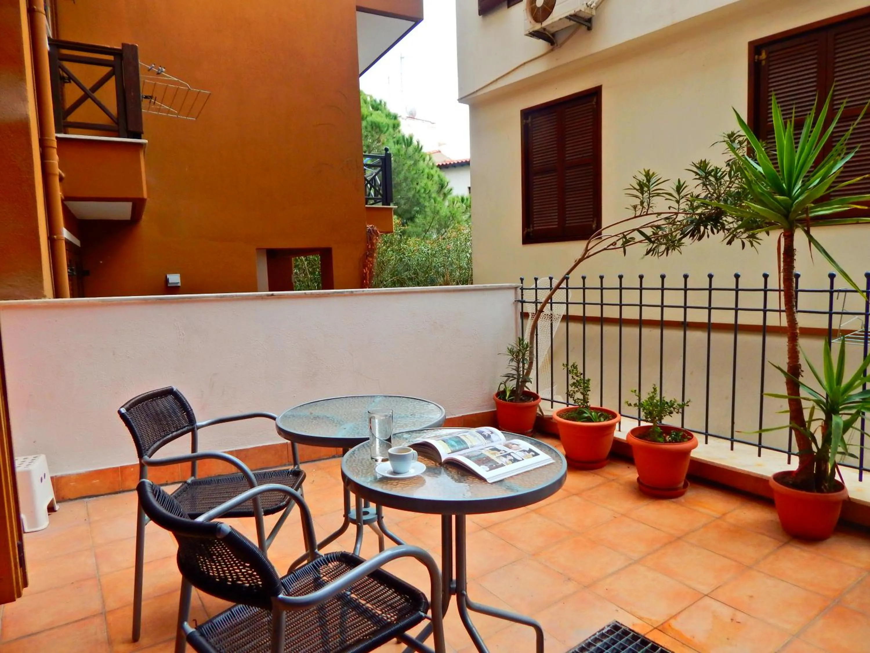 Balcony/Terrace in Kripis Studio Thessaloniki