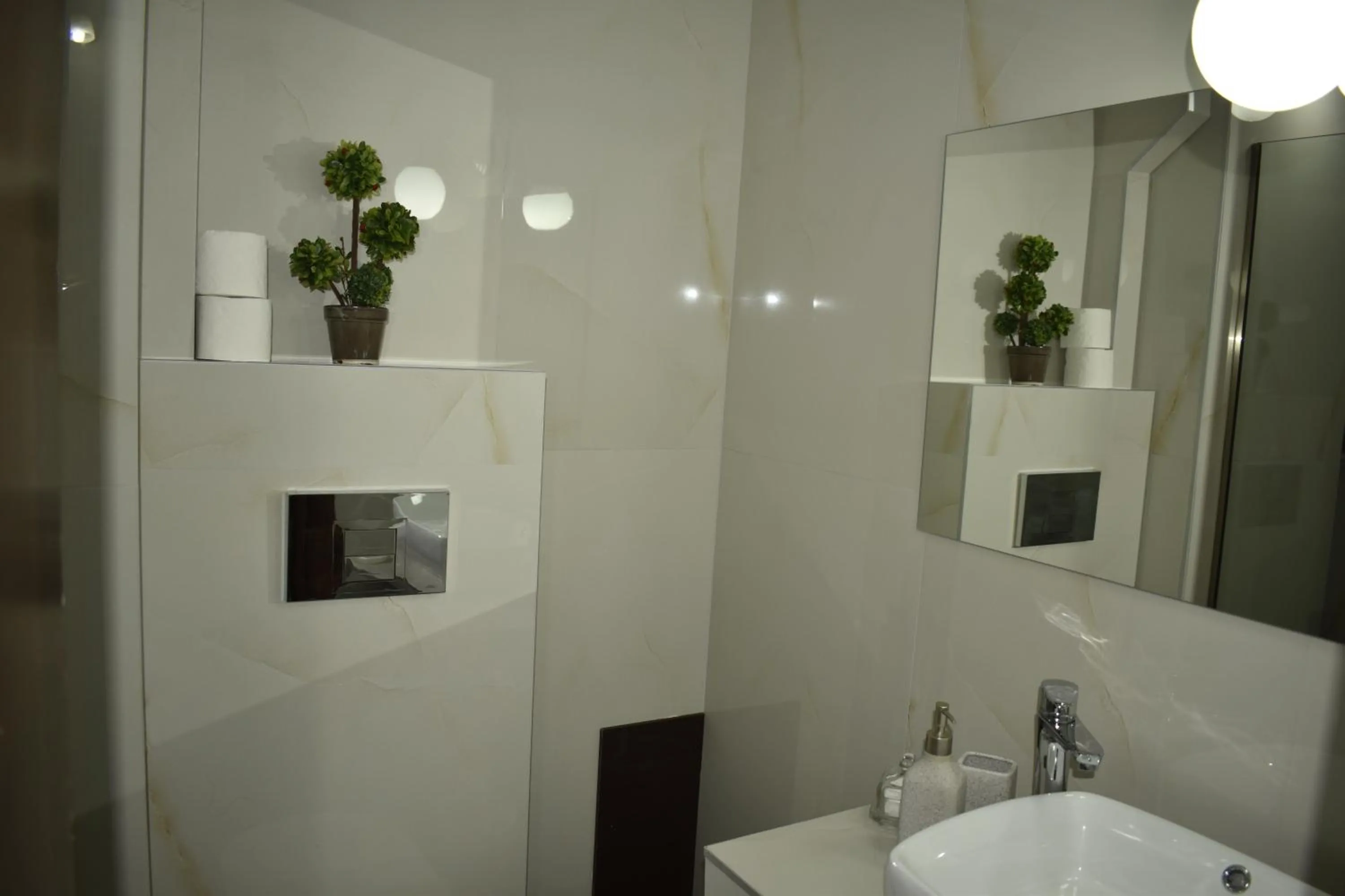 Bathroom in Kripis Studio Thessaloniki