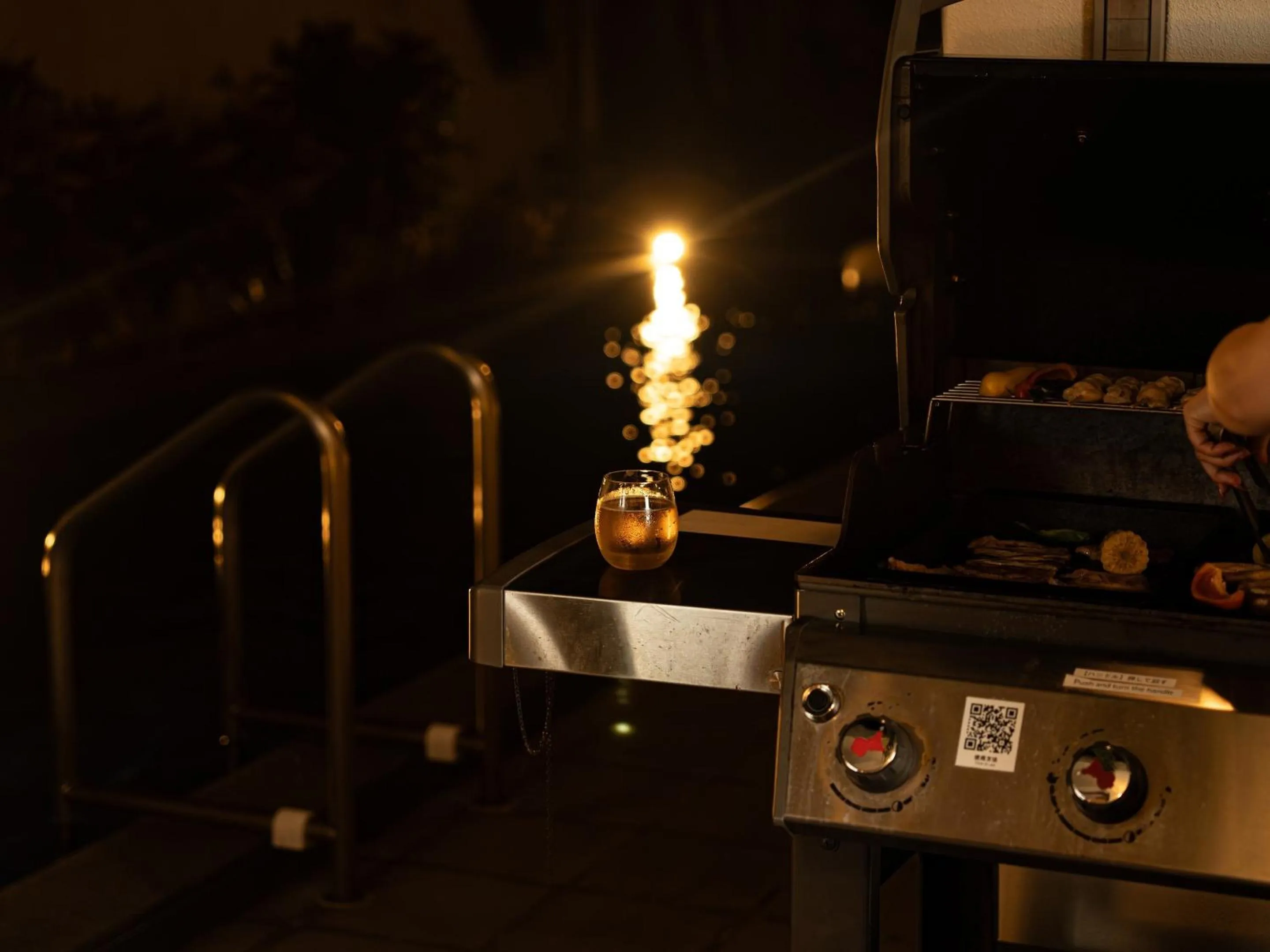 BBQ facilities in Pool Villa Yagajishima by Coldio Premium