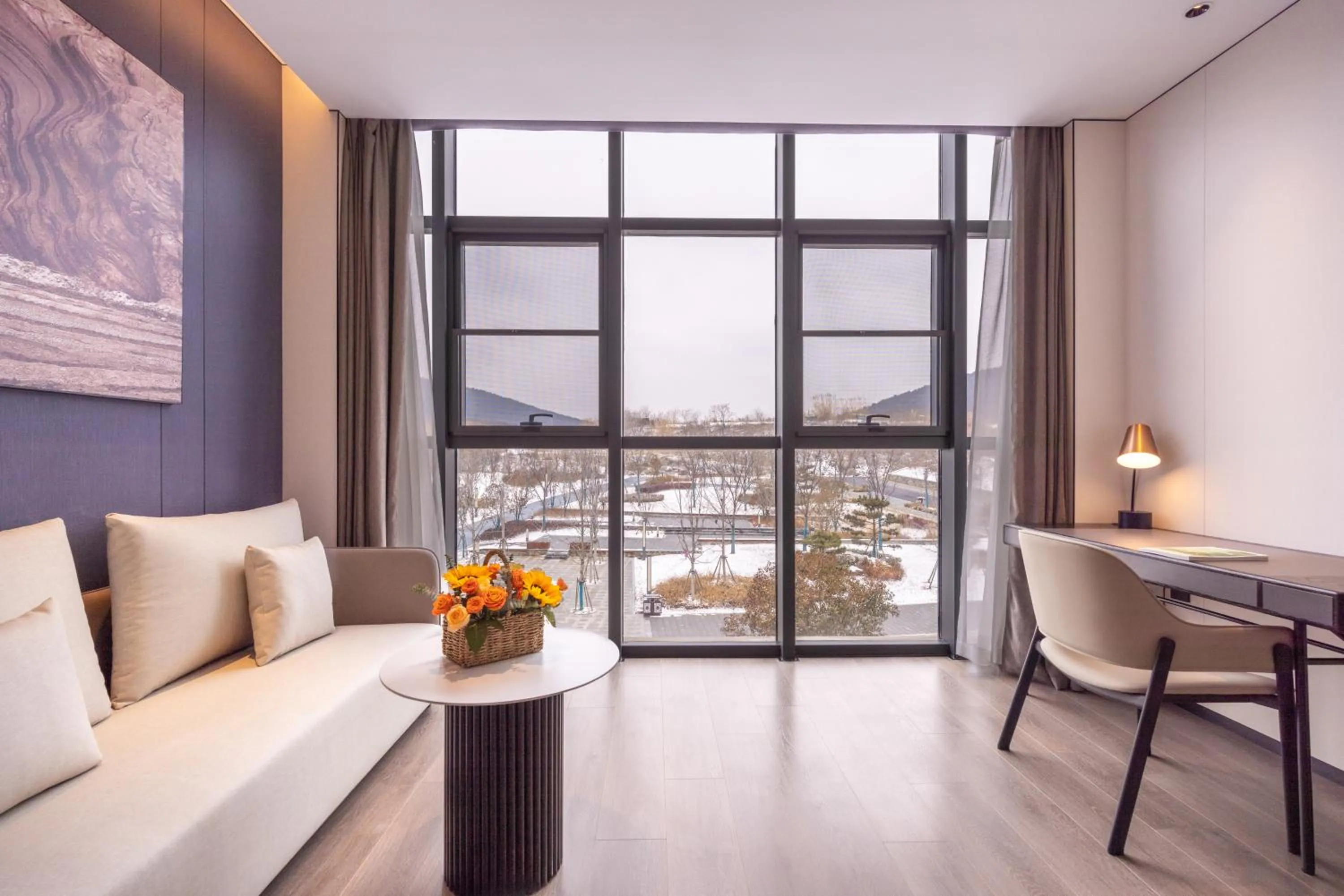 Photo of the whole room in Atour Hotel Xuzhou Yunlong Lake Zhushan Scenic Area