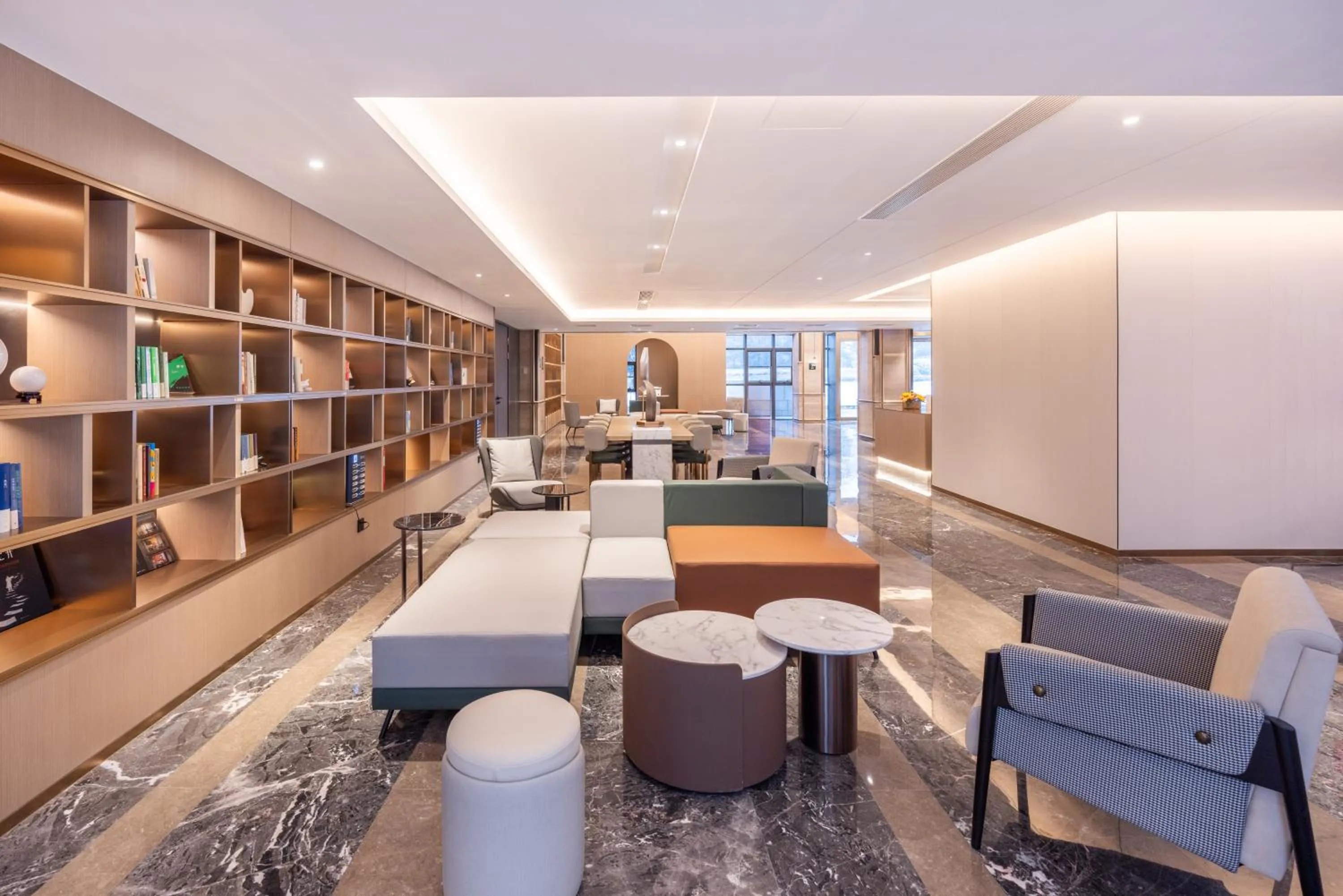 Seating area in Atour Hotel Xuzhou Yunlong Lake Zhushan Scenic Area