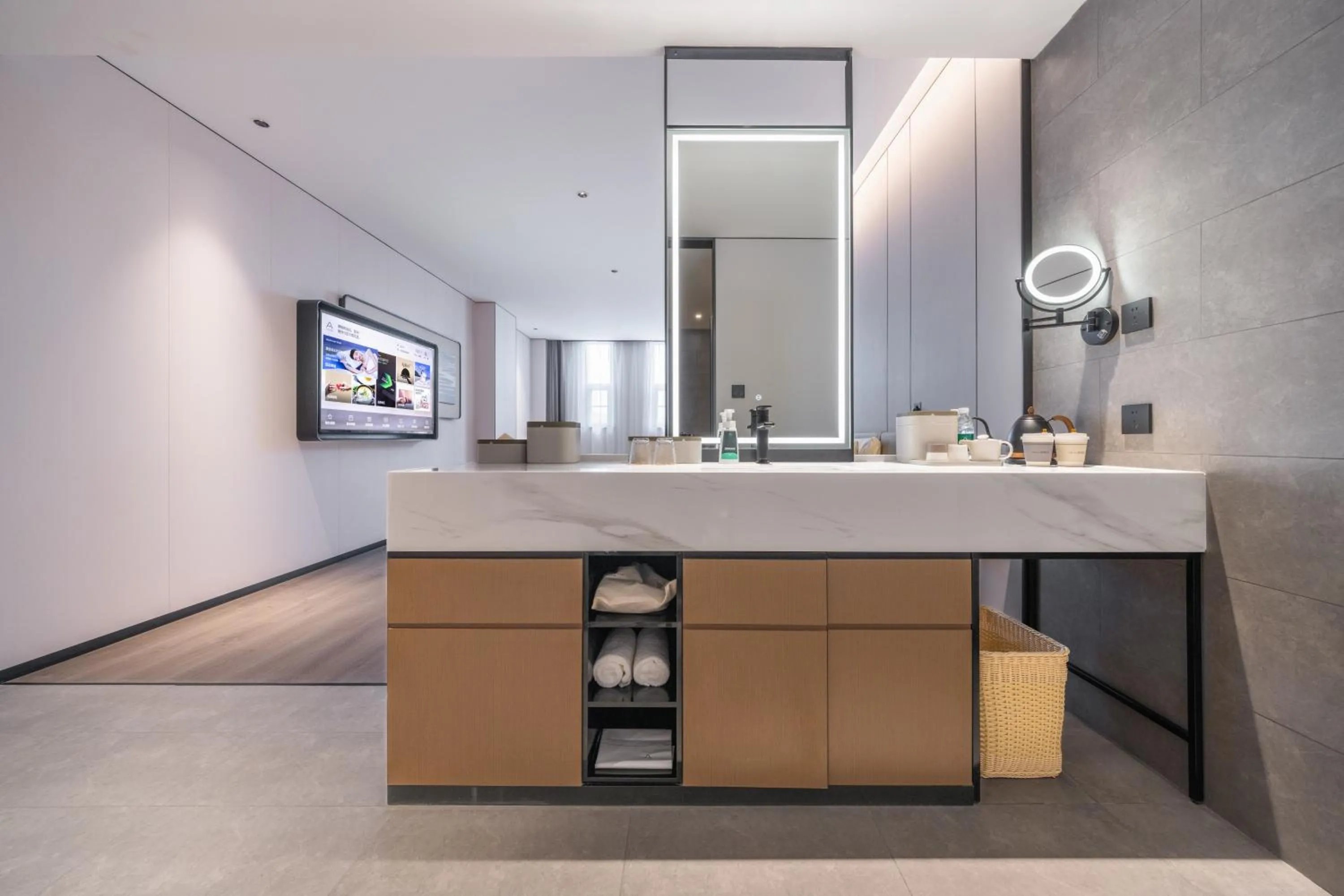 Photo of the whole room in Atour Hotel Xuzhou Yunlong Lake Zhushan Scenic Area