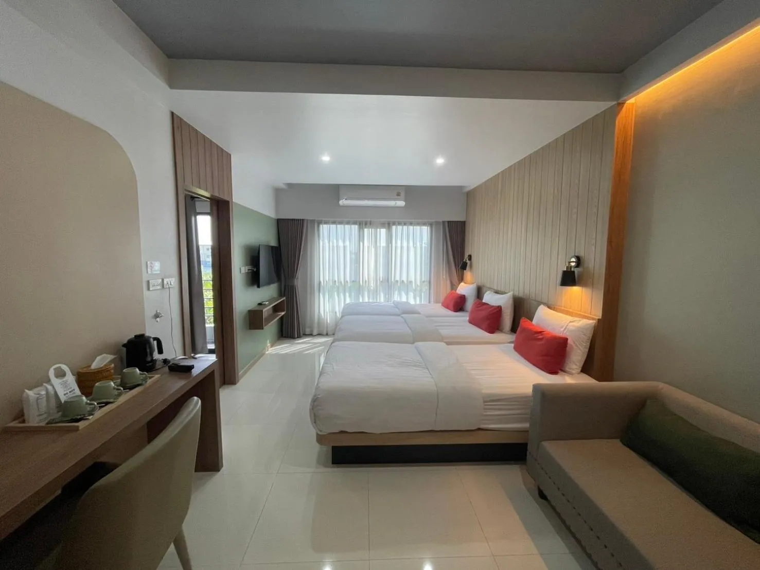 Bed in Bangkok Mystay Hotel Rangsit