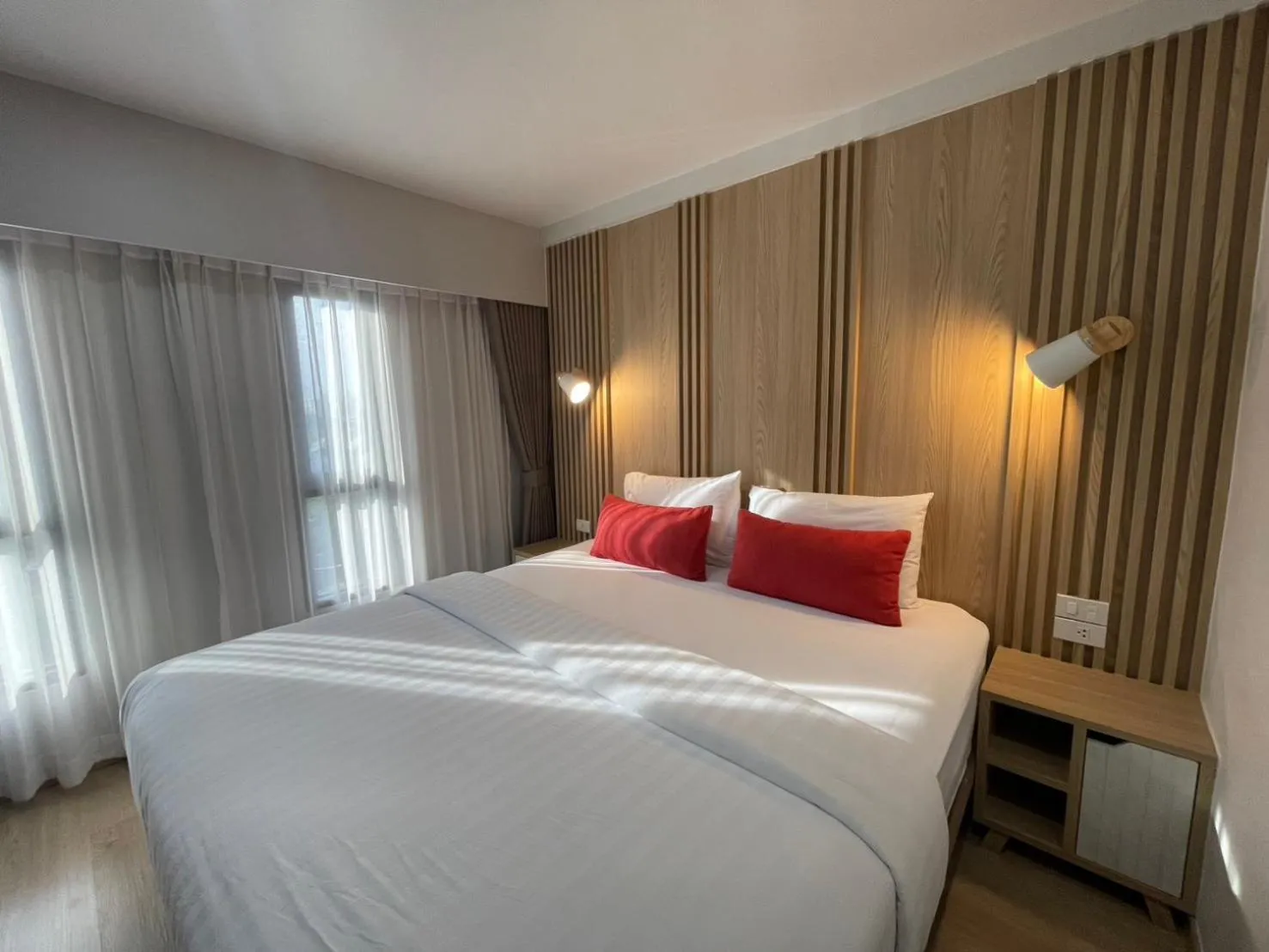 Bed in Bangkok Mystay Hotel Rangsit