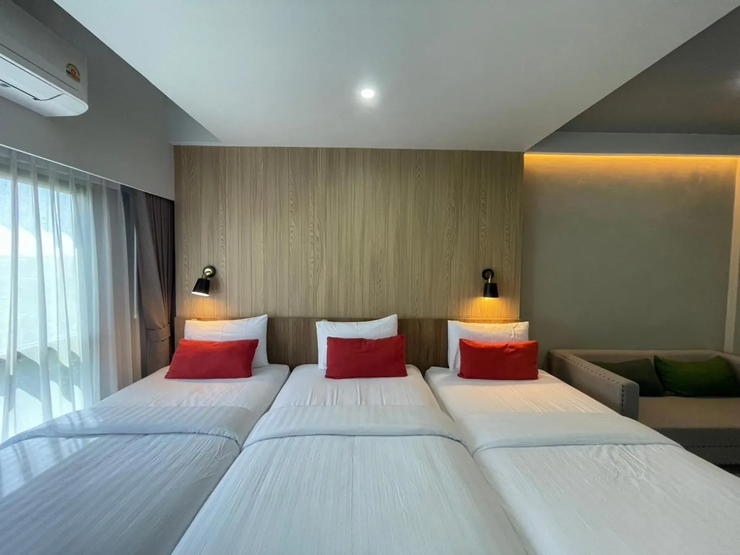 Bed in Bangkok Mystay Hotel Rangsit