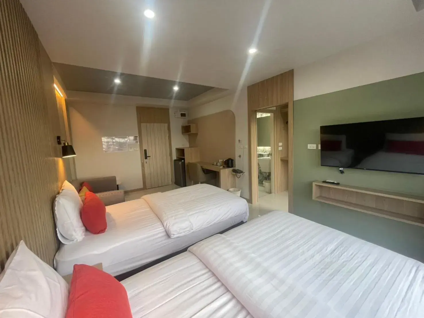 Bed in Bangkok Mystay Hotel Rangsit Bed in Bangkok Mystay Hotel Rangsit