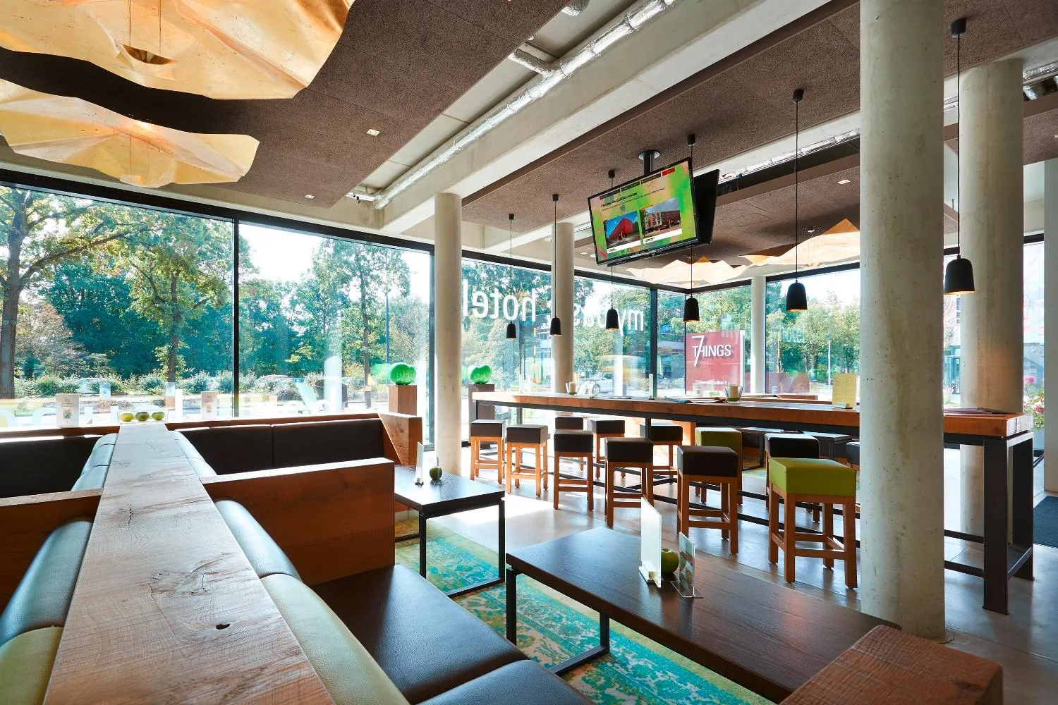 Lobby or reception in 7THINGS - my basic hotel