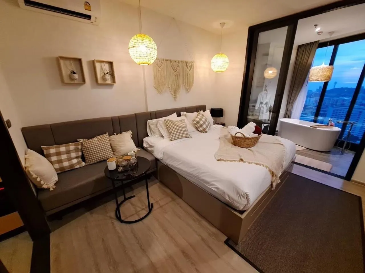 Bed in Edge Central Pattaya by Mickey