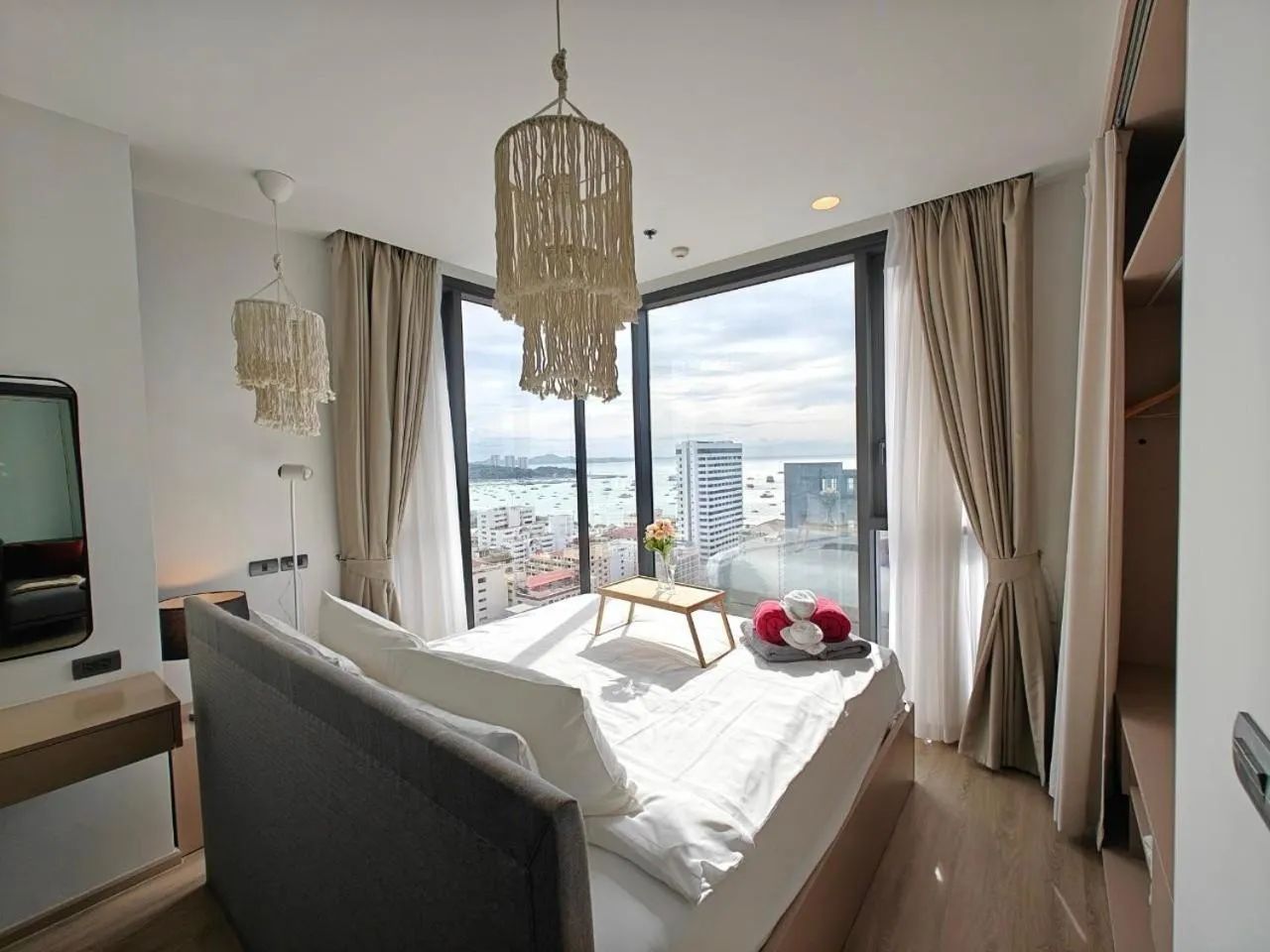Bed in Edge Central Pattaya by Mickey
