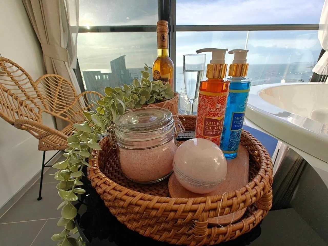 Bathroom in Edge Central Pattaya by Mickey