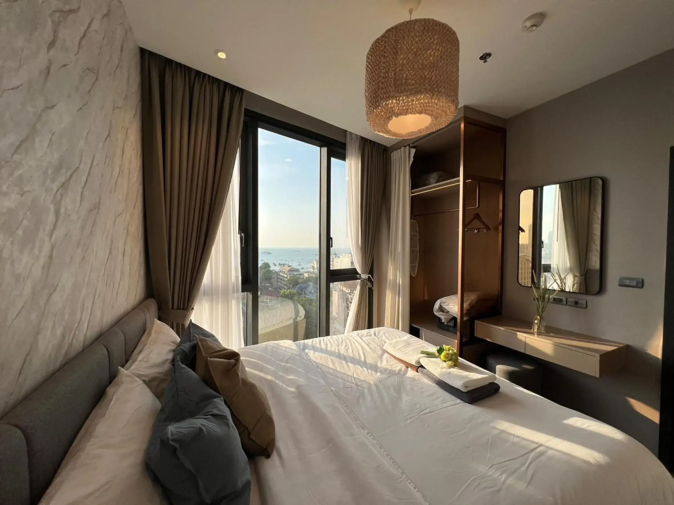 Bed in Edge Central Pattaya by Mickey Bed in Edge Central Pattaya by Mickey