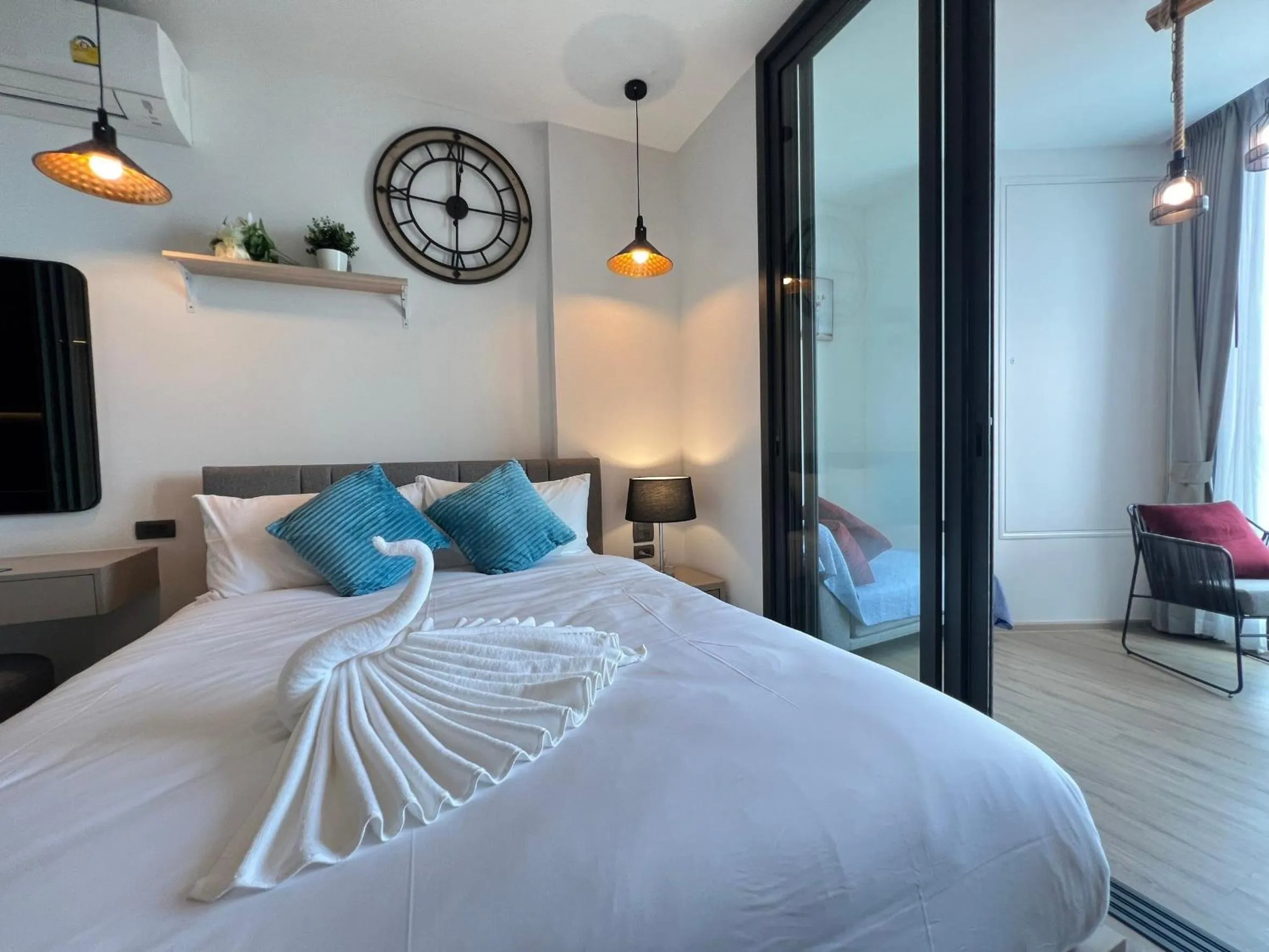 Bed in Edge Central Pattaya by Mickey