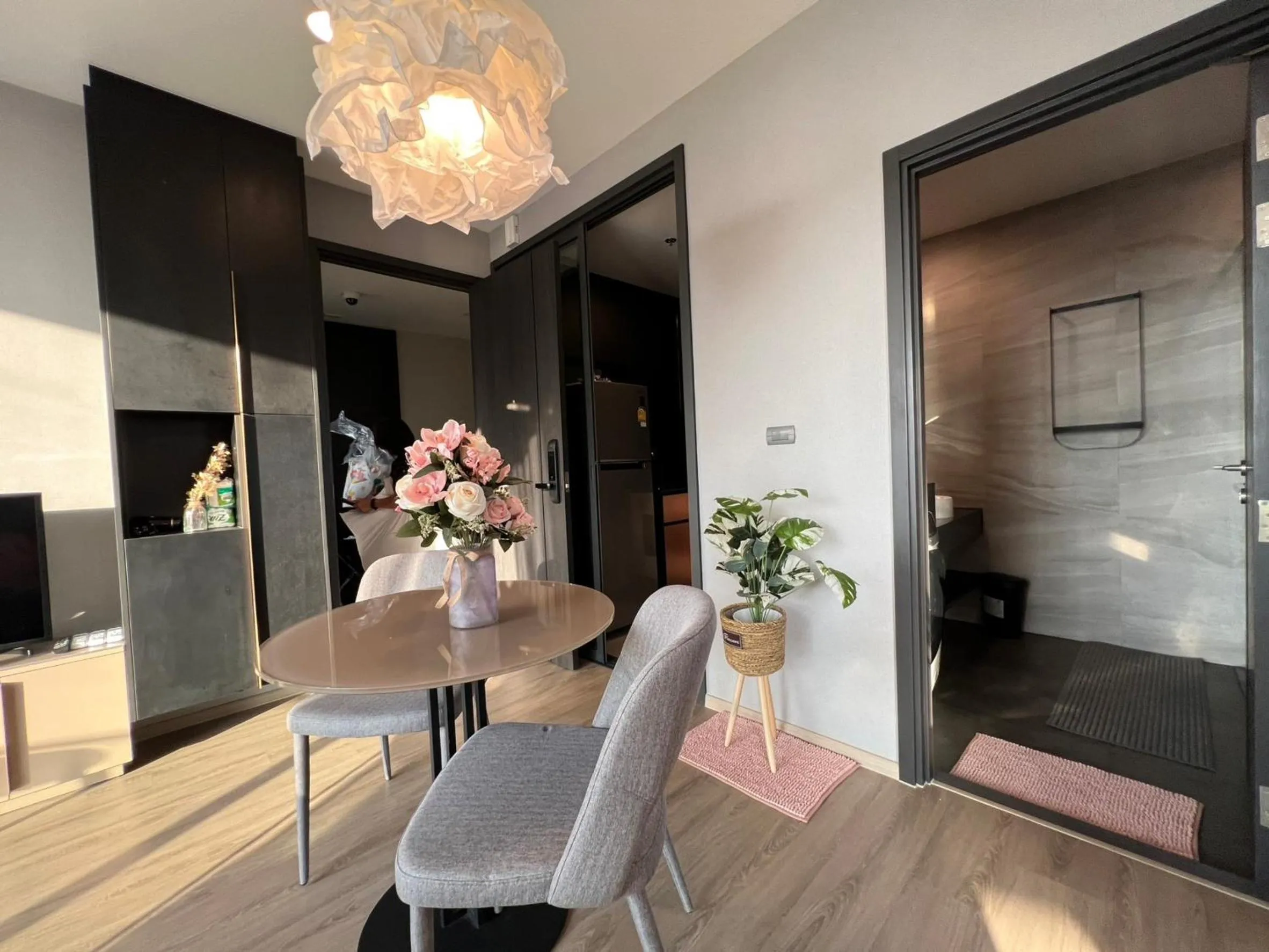 Living room in Edge Central Pattaya by Mickey