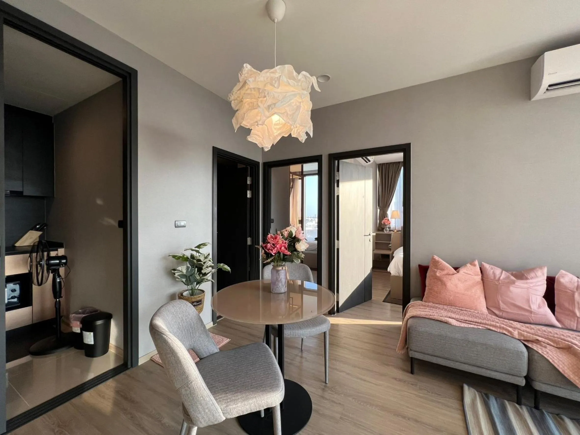 Living room in Edge Central Pattaya by Mickey