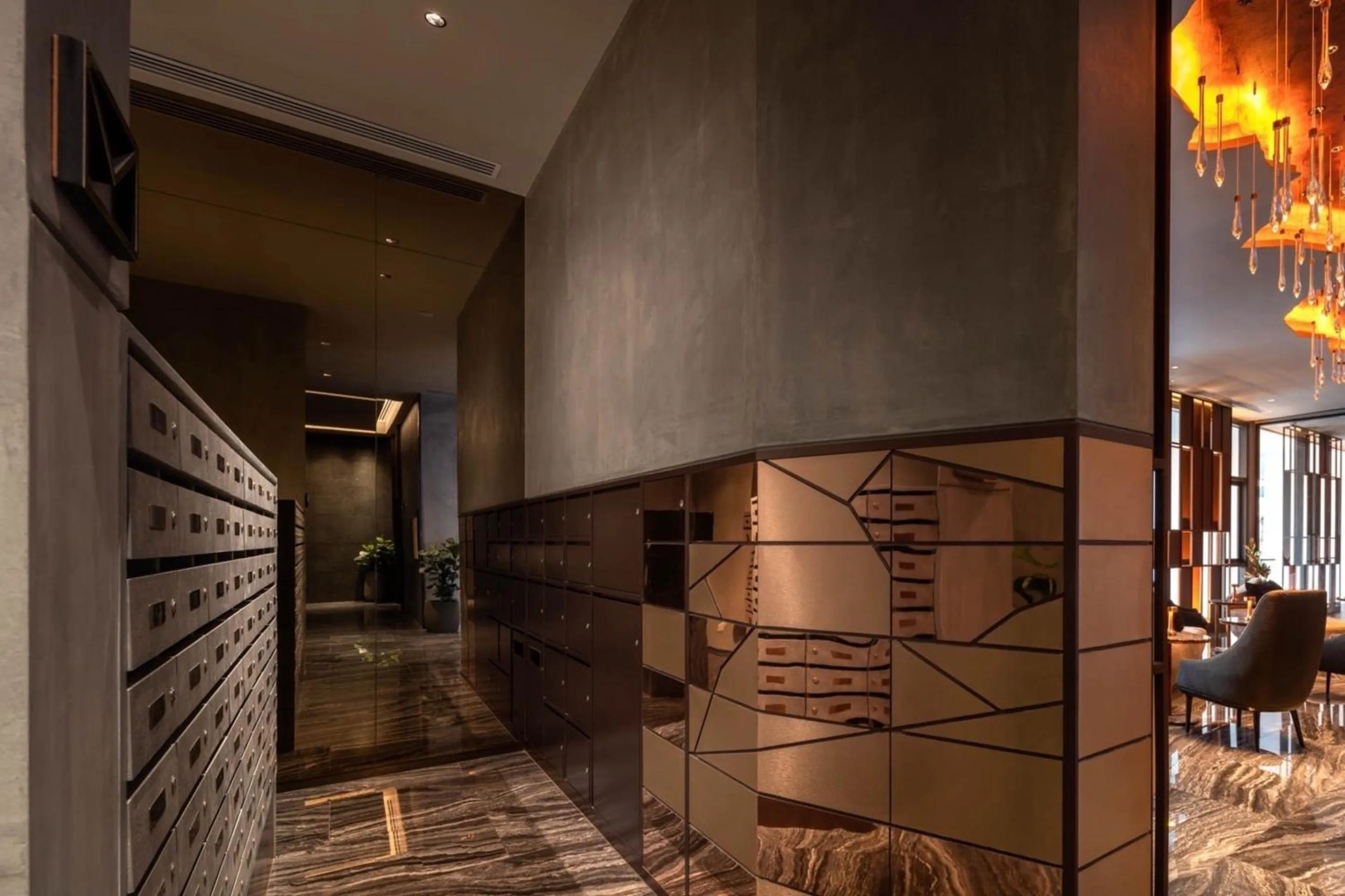 Living room in Edge Central Pattaya by Mickey