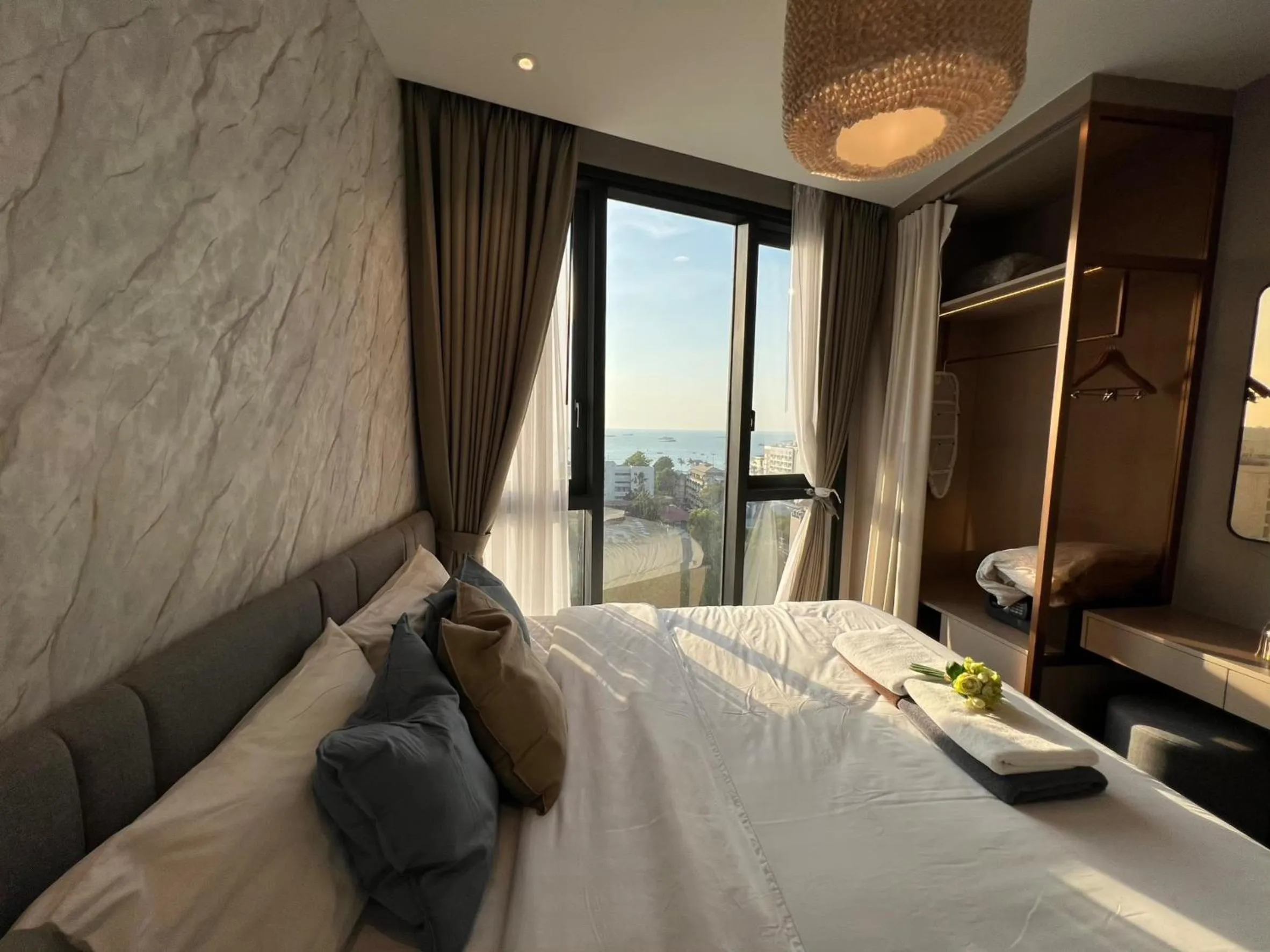 Bed in Edge Central Pattaya by Mickey