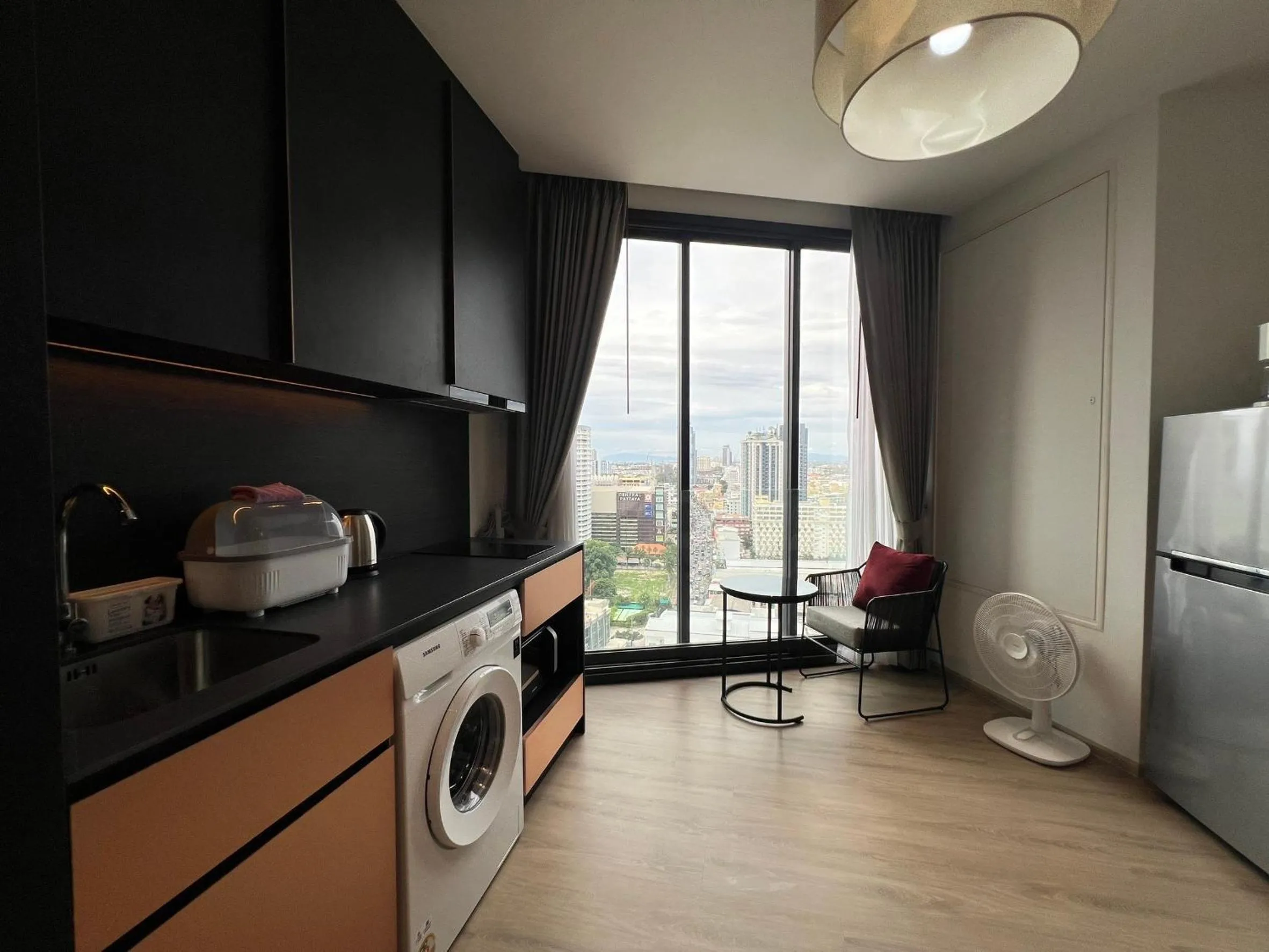 Seating area in Edge Central Pattaya by Mickey