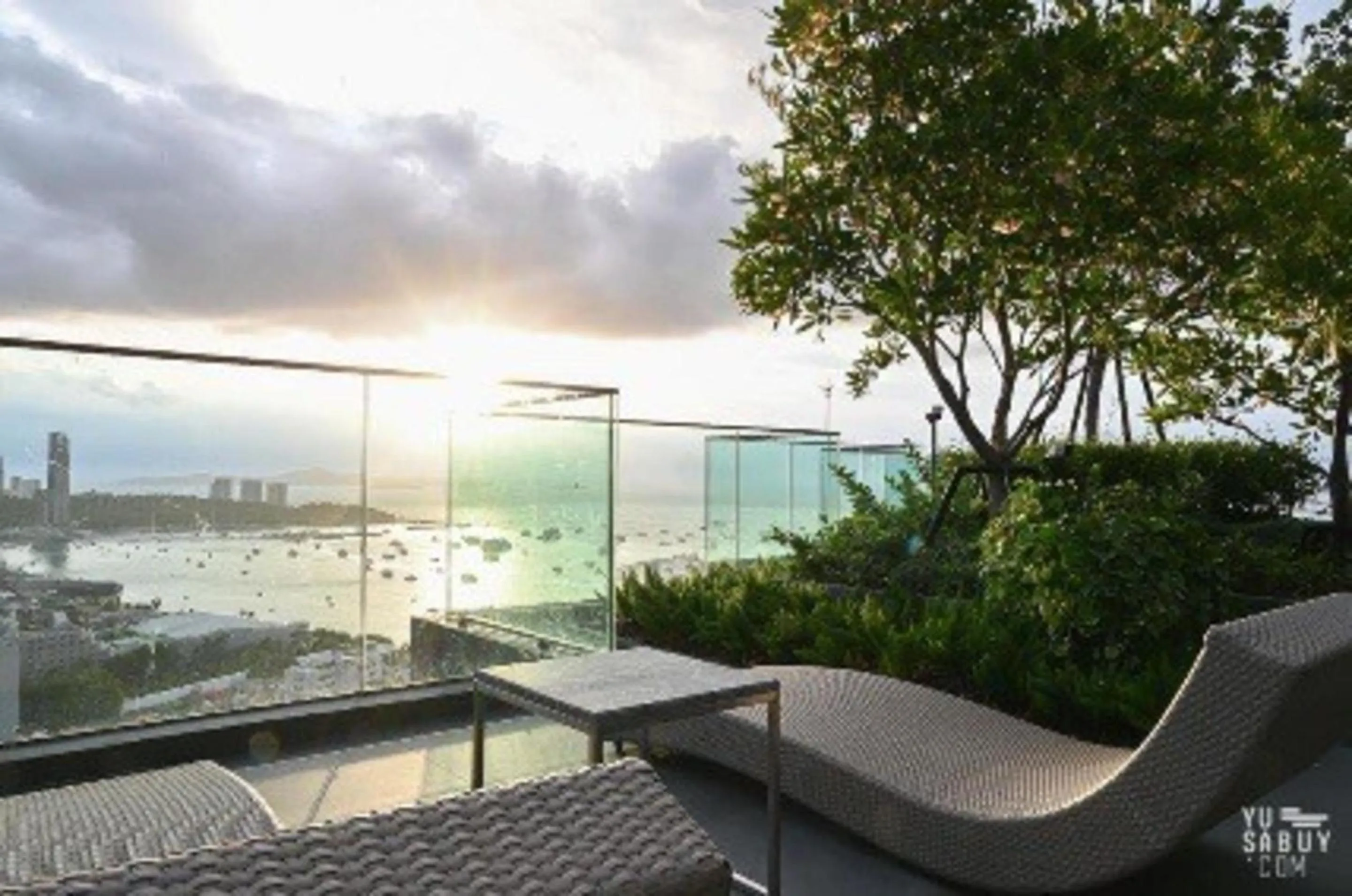 View (from property/room) in Edge Central Pattaya by Mickey