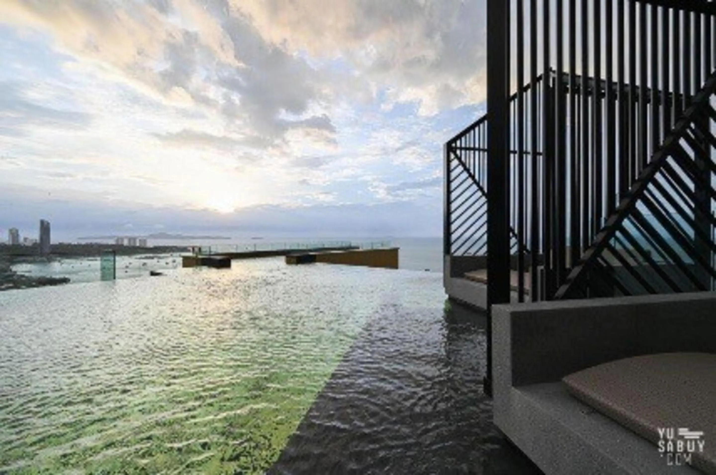 View (from property/room) in Edge Central Pattaya by Mickey