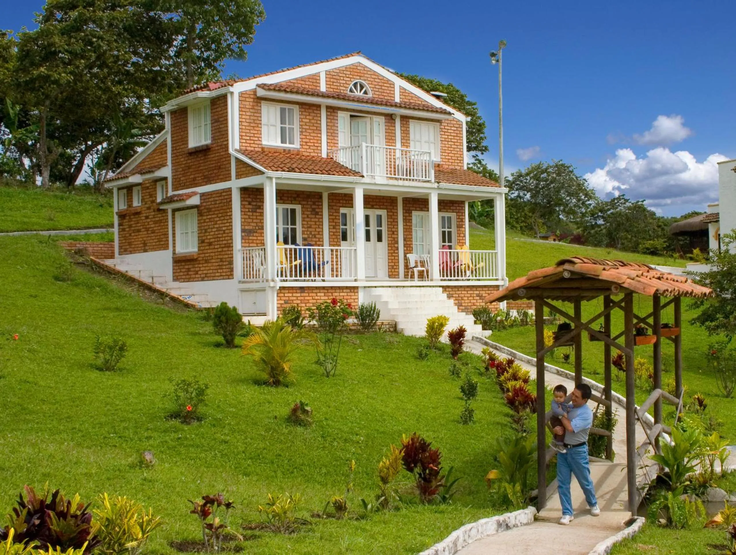 Property building in San Agustin Internacional Hotel