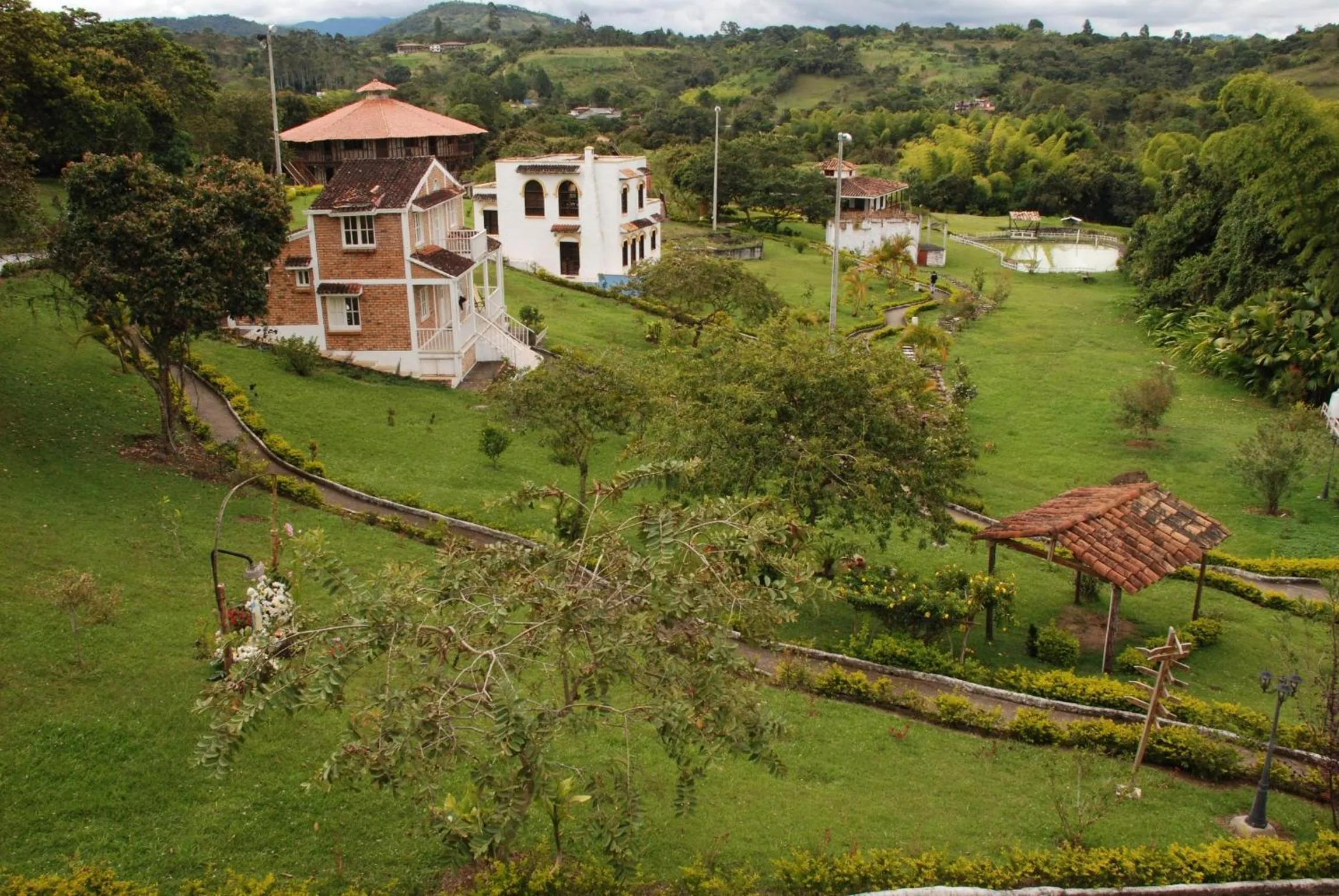 Patio in San Agustin Internacional Hotel