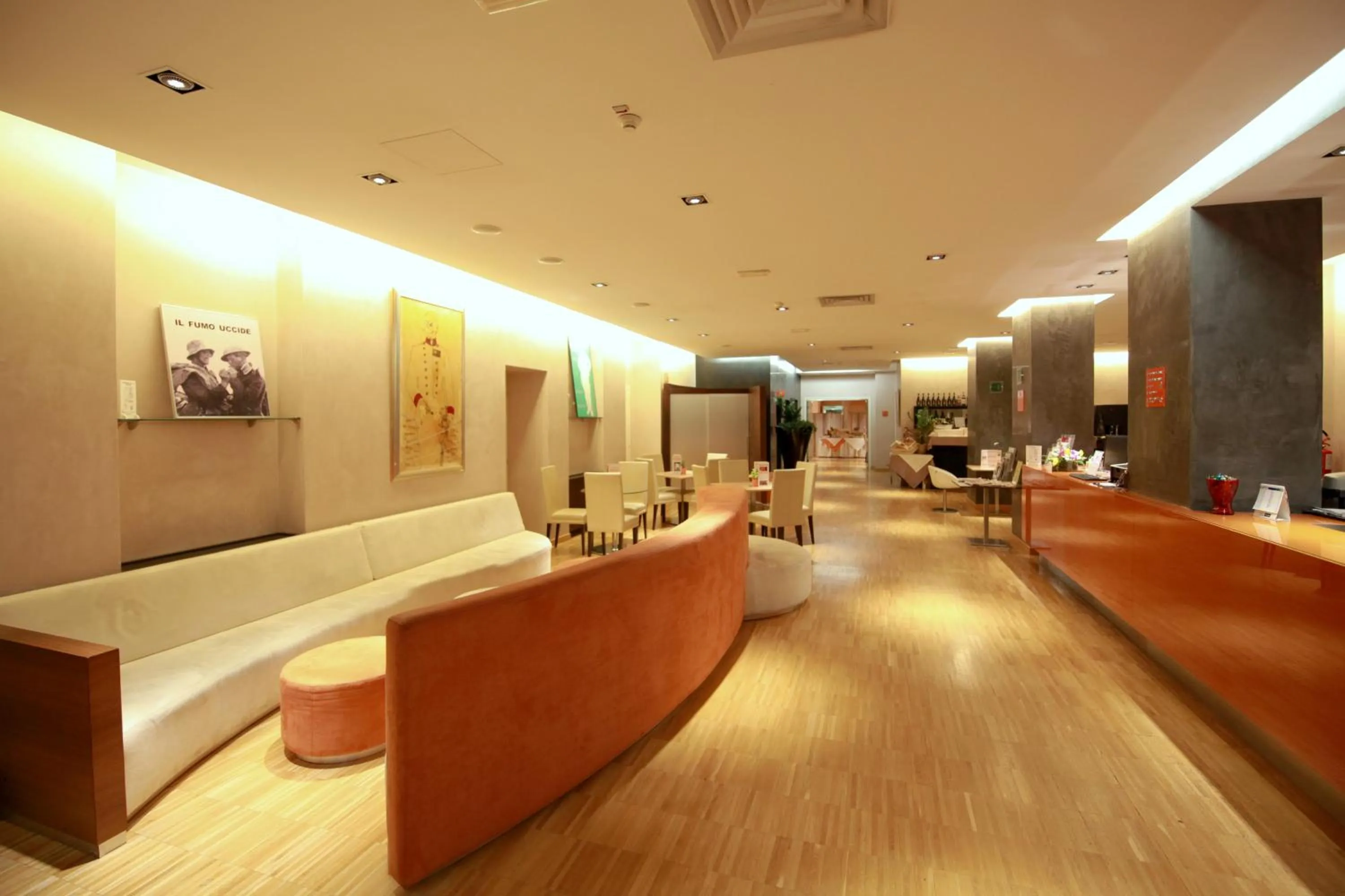 Lobby or reception in Hotel Major