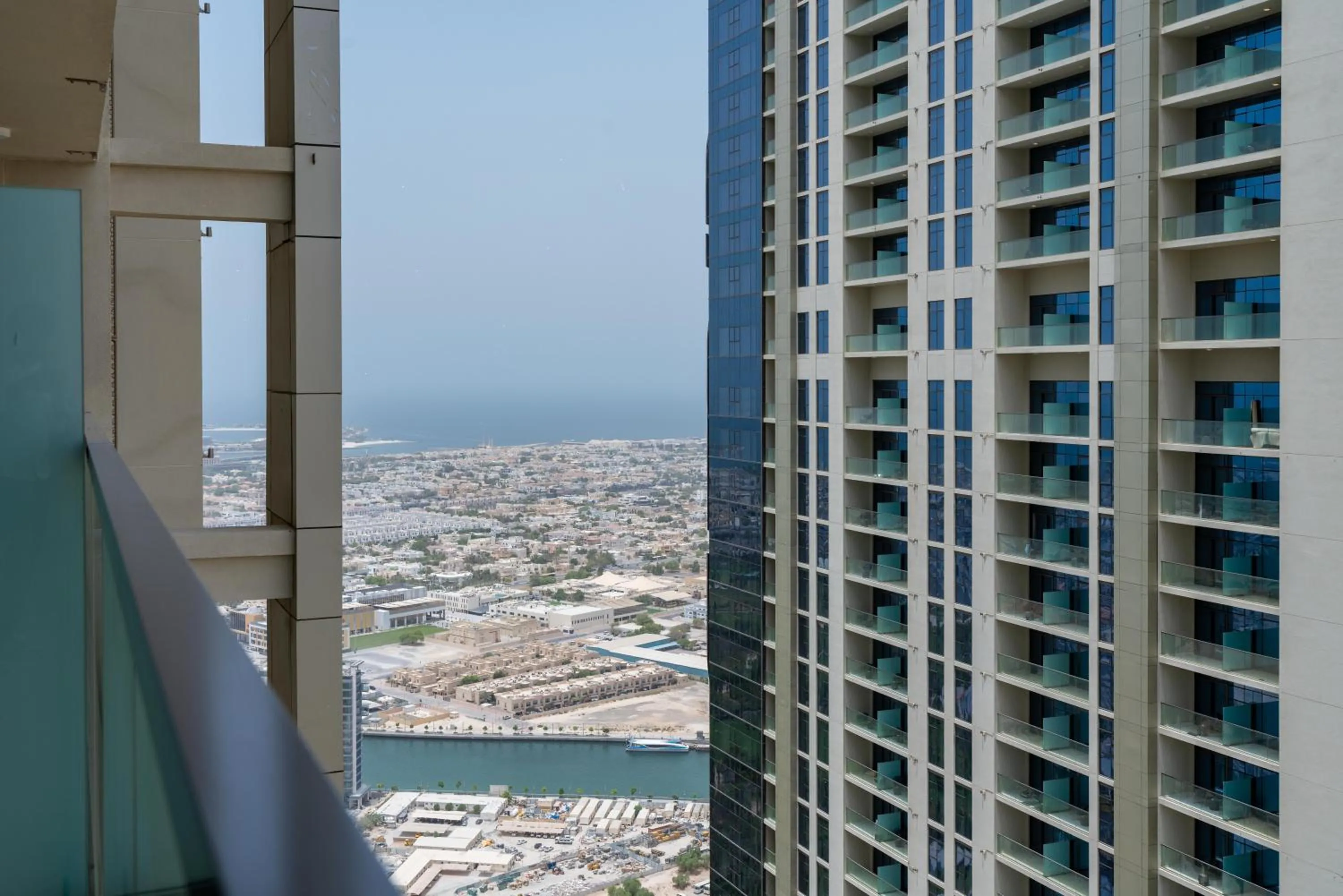 Property building in Lux BnB Aykon Tower I Skyline Canal Views