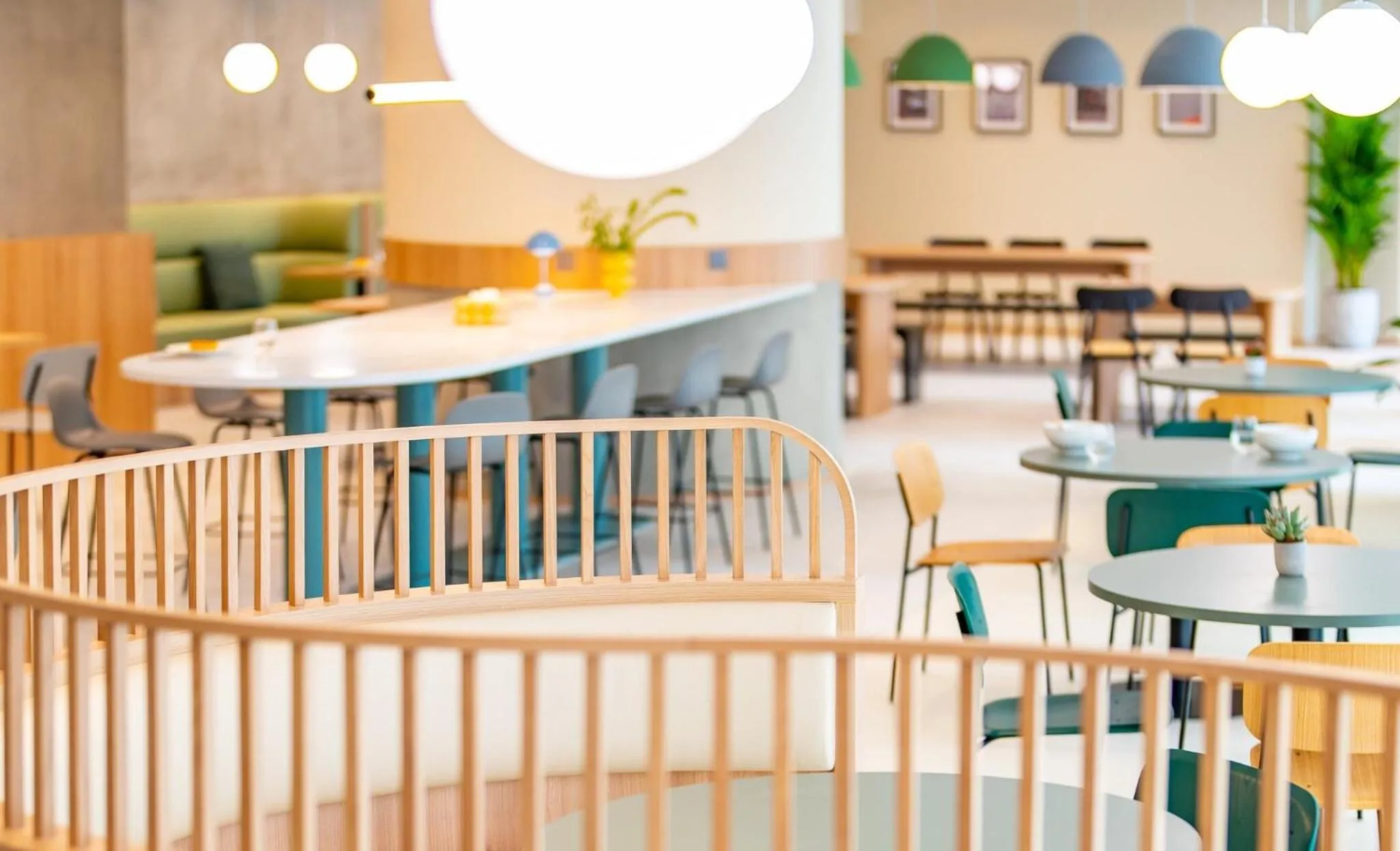 Seating area in Weave Studios - Kowloon West