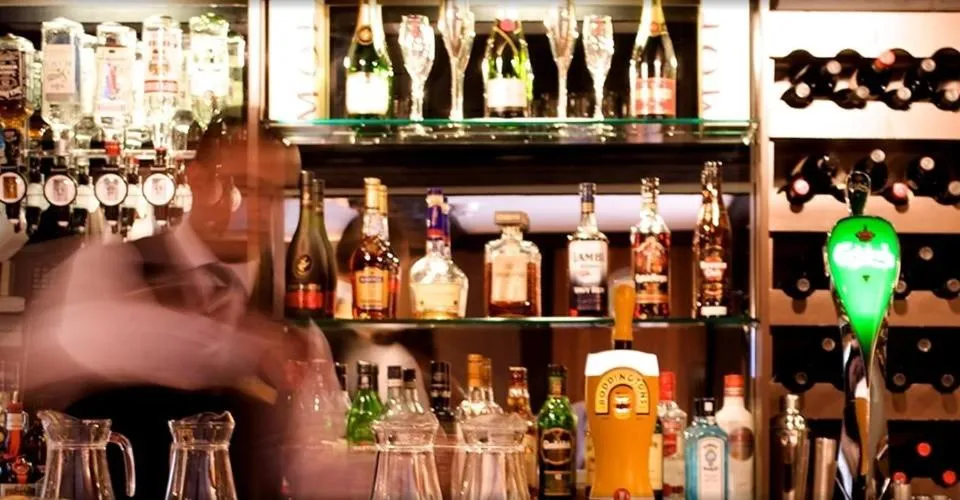 Lounge or bar in The Tudor Hotel