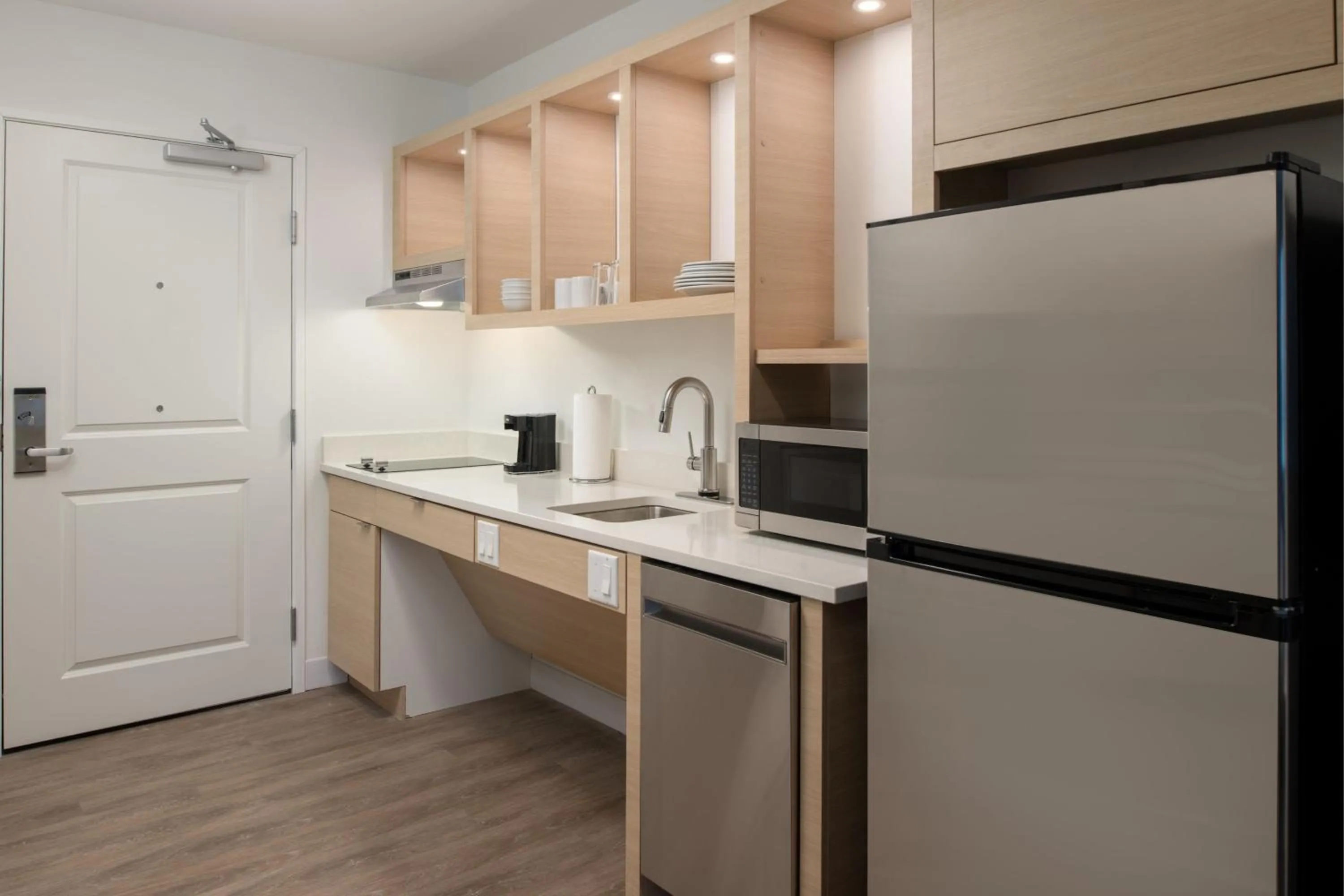 Kitchen or kitchenette in TownePlace Suites by Marriott Eugene